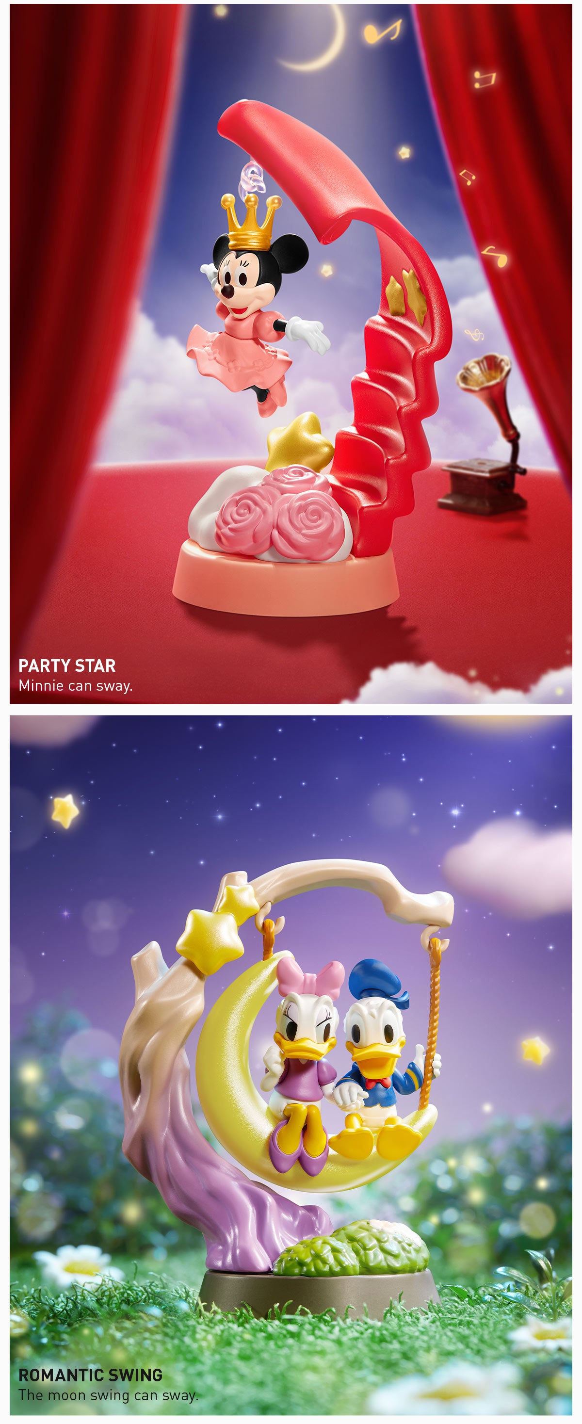 The Wonderful Dreams Of Mickey And His Friends Series Scene Sets