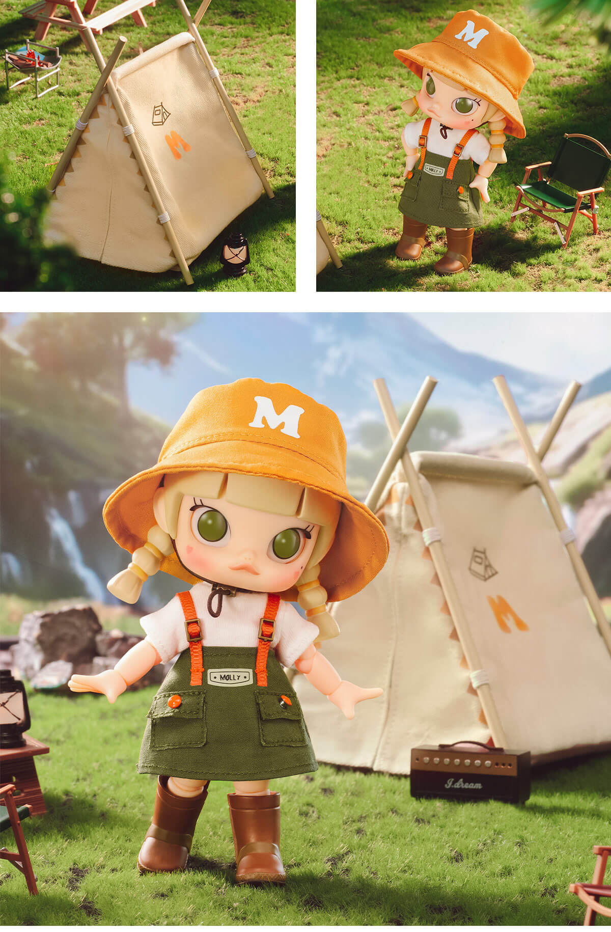  MOLLY Go Camping Action Figure
