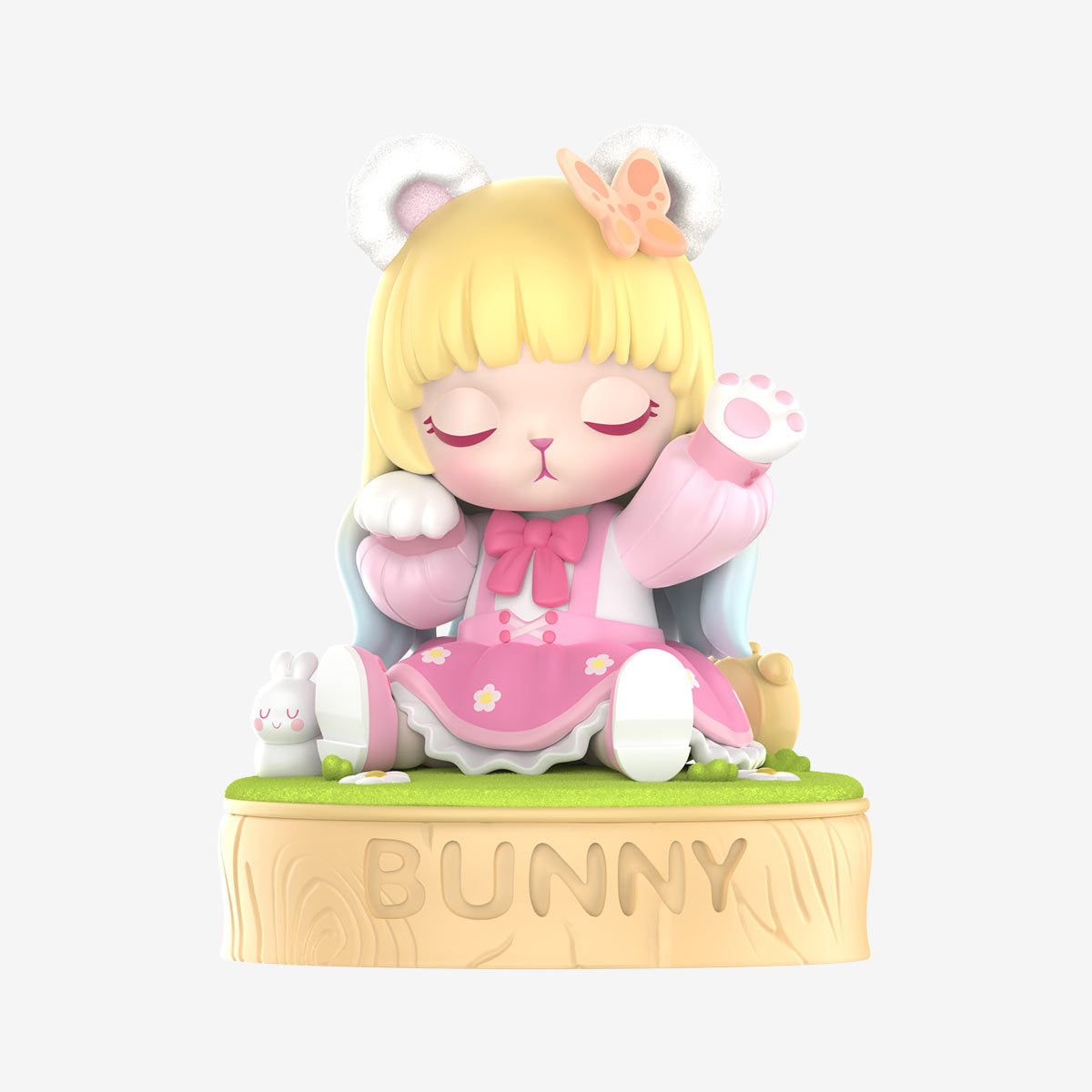  BUNNY Pink Sweetheart Figurine