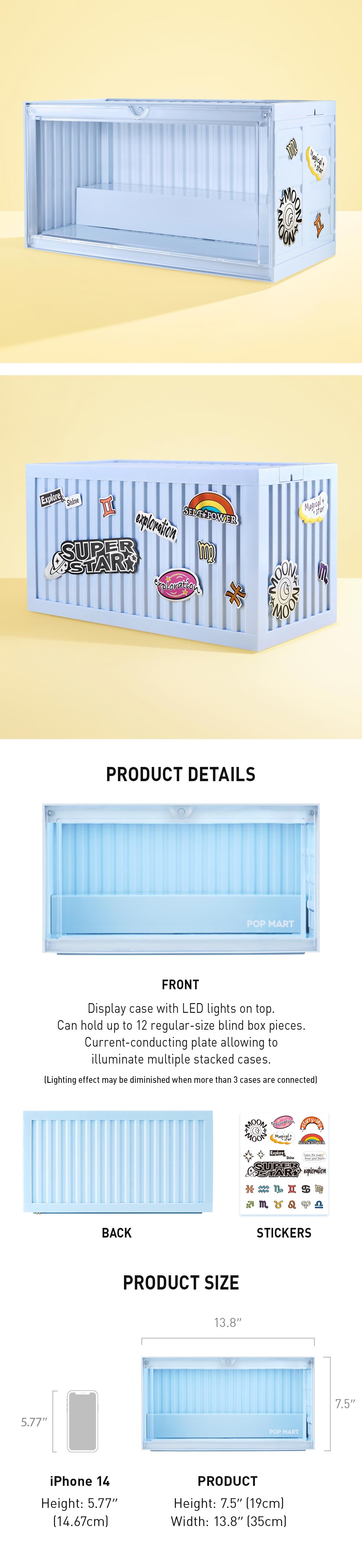  POP MART Luminous Display Container (12 Constellations Ver.)
