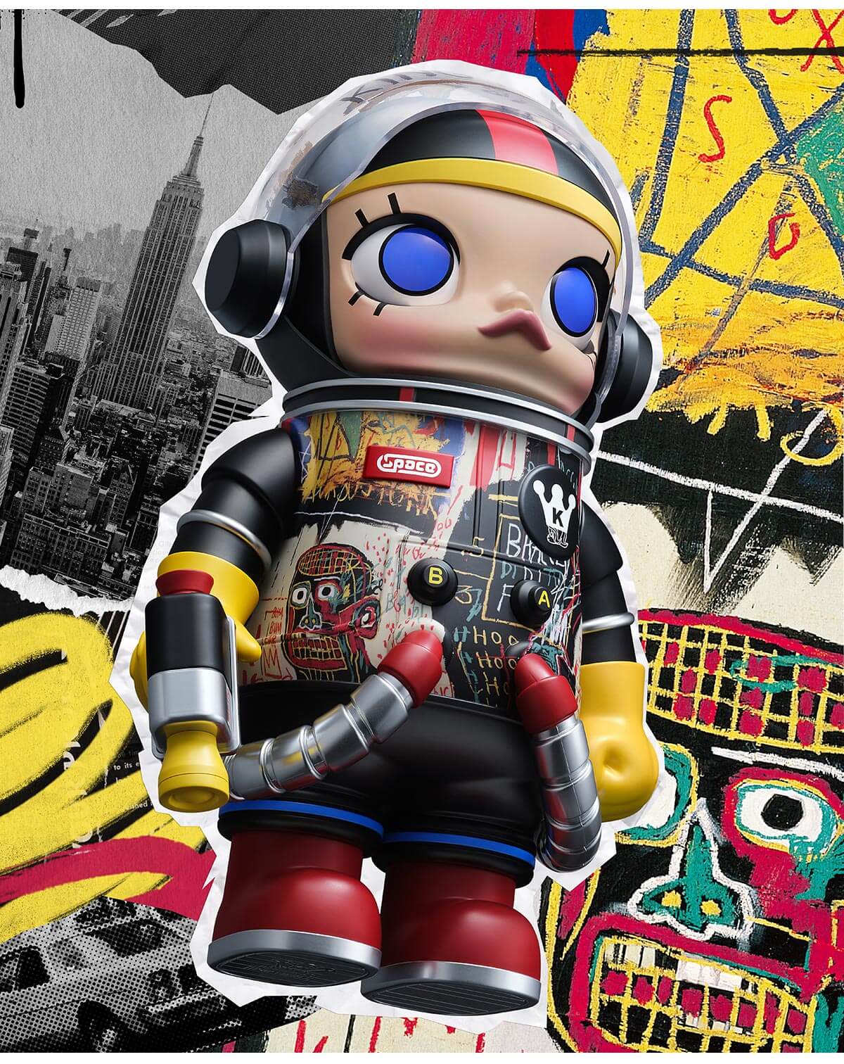  MEGA SPACE MOLLY 400% Jean-Michel Basquiat