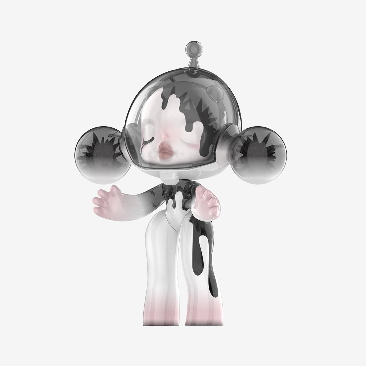  MEGA COLLECTION 1000% α SKULLPANDA Between Light And Dark