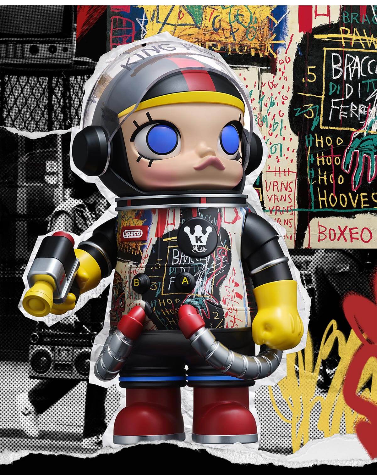  MEGA SPACE MOLLY 400% Jean-Michel Basquiat