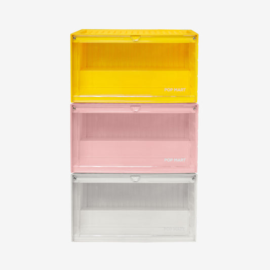  POP MART Luminous Display Container (White&Yellow&Pink)