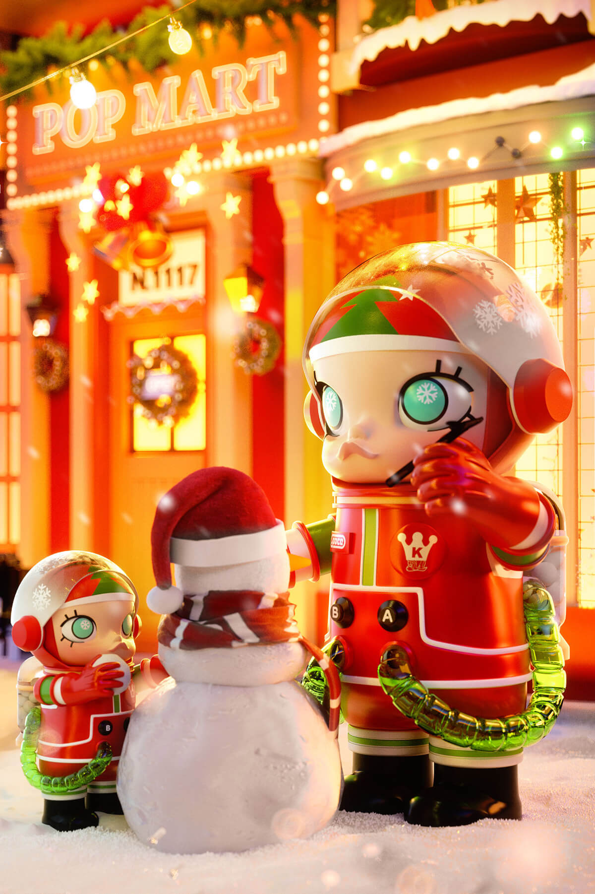  MEGA COLLECTION 1000% SPACE MOLLY Christmas