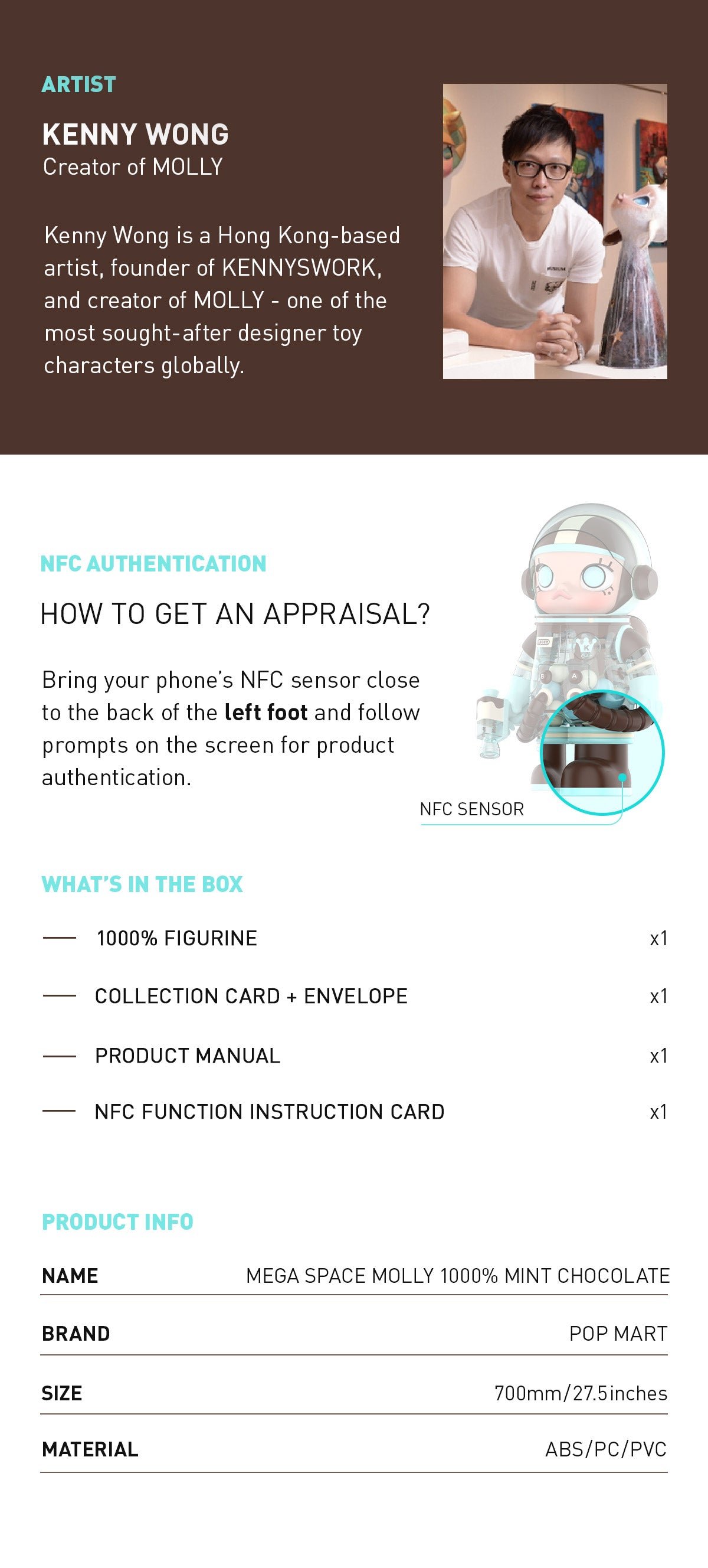  MEGA SPACE MOLLY 1000% Mint Chocolate