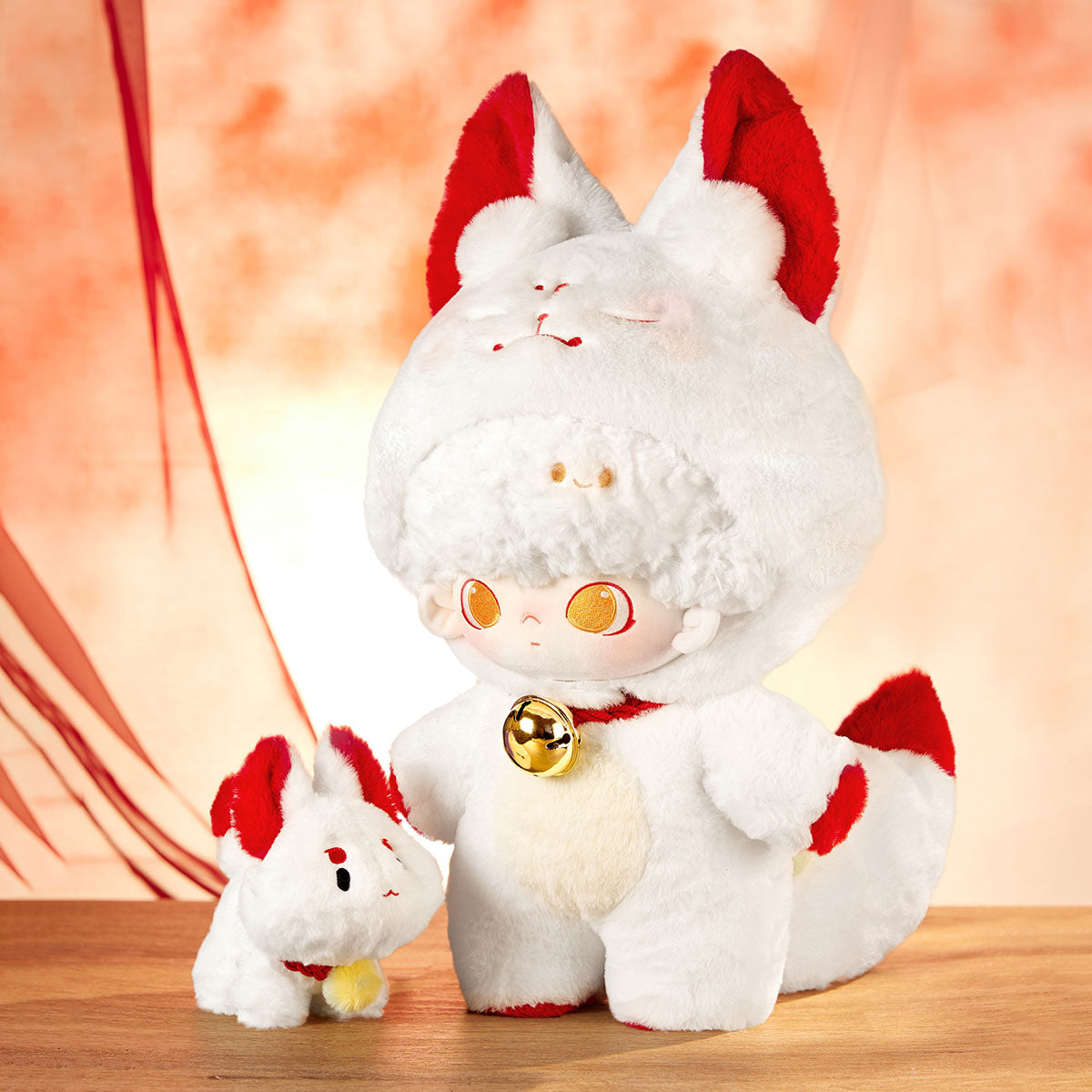  DIMOO: No One's Gonna Sleep Tonight Series-40cm Cotton Doll (Fox Spirit)