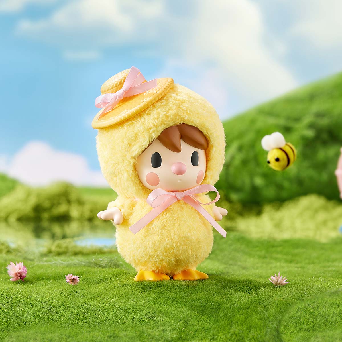  Sweet Bean Little Duck Figurine