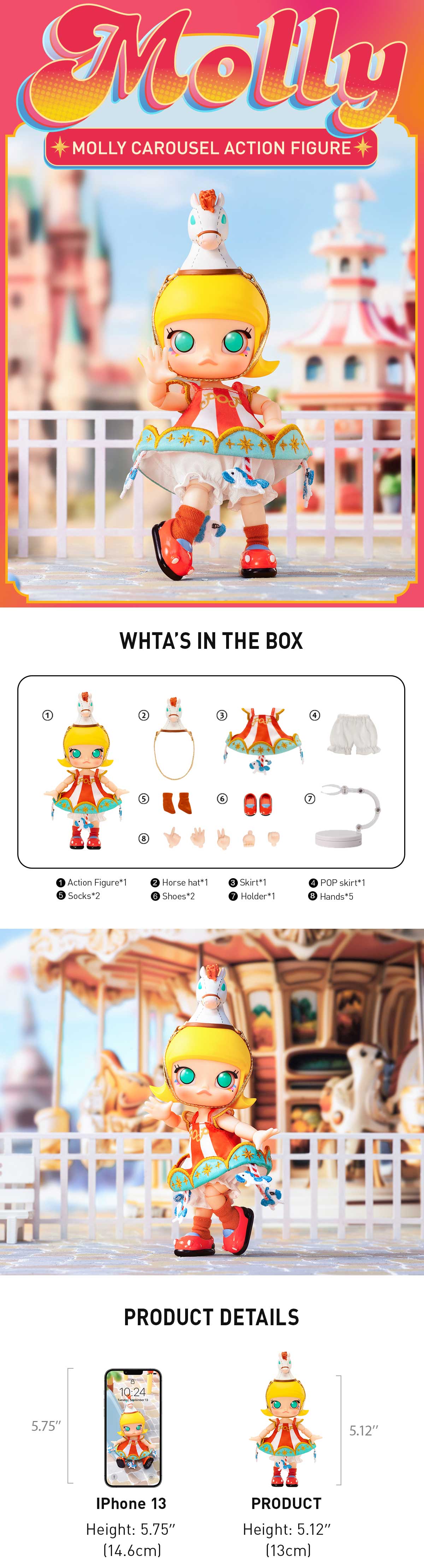  MOLLY Carousel Action Figure