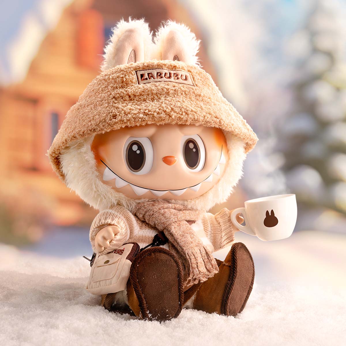 THE MONSTERS - DRESS BE LATTE Vinyl Plush Doll