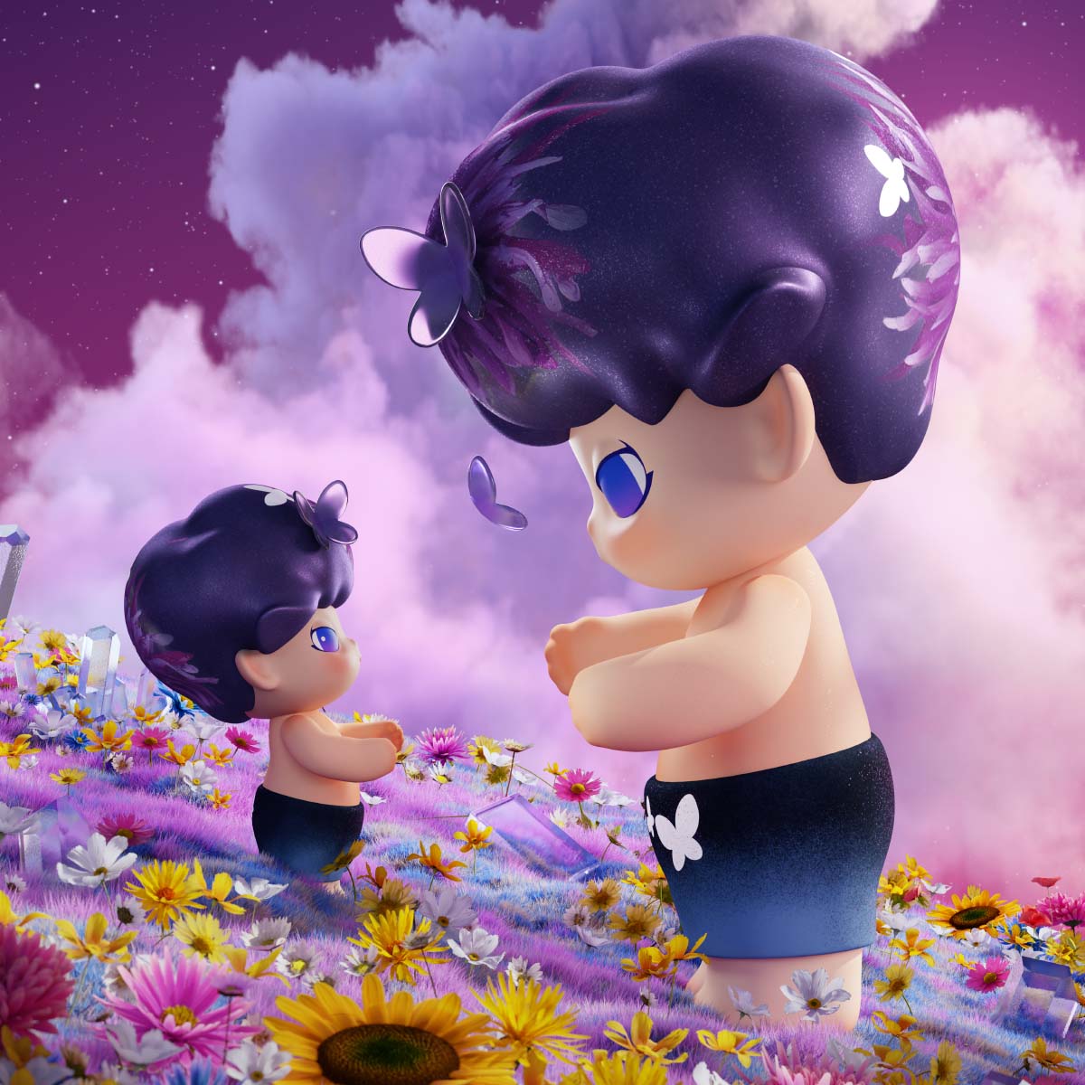  MEGA JUST DIMOO 1000% MIKA NINAGAWA