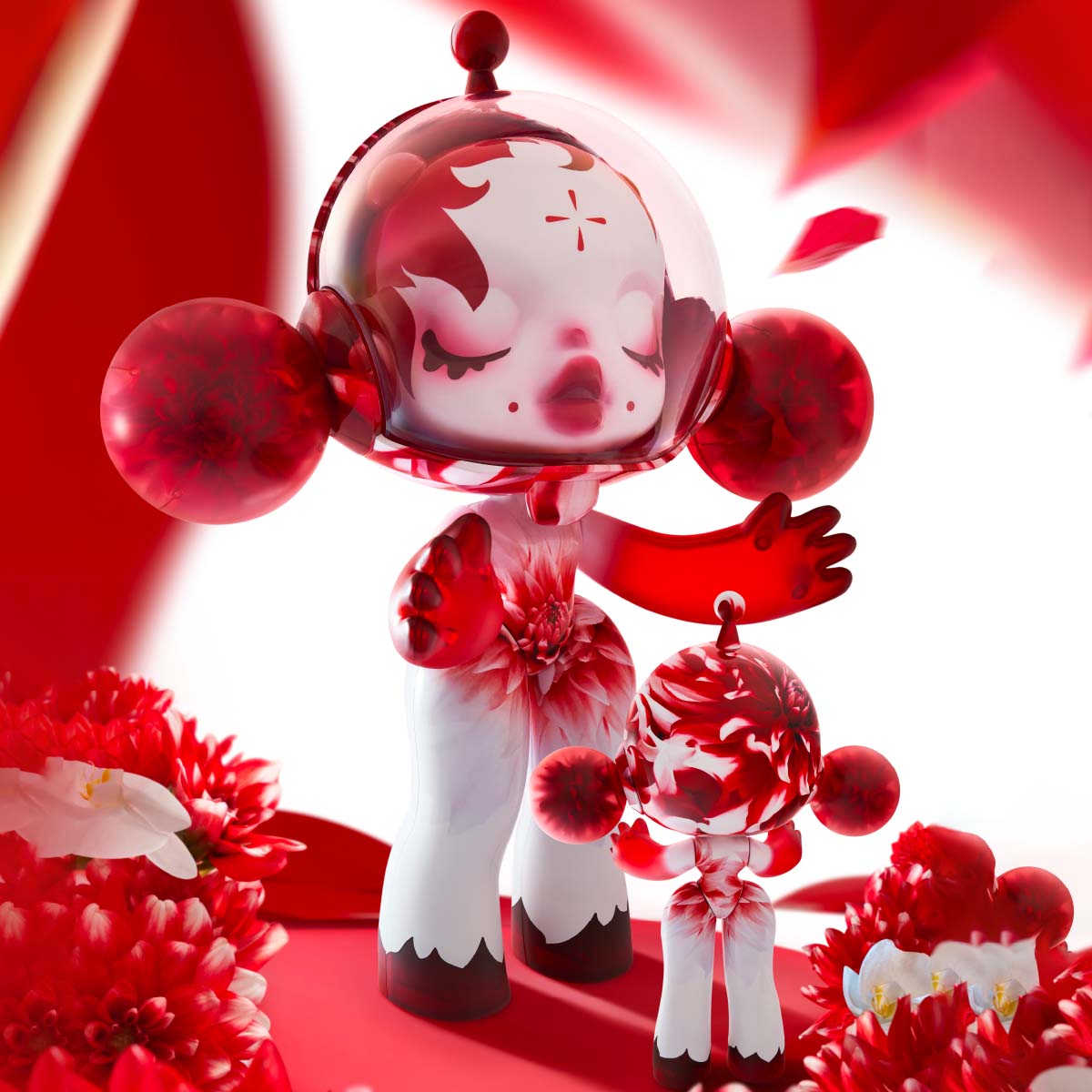  MEGA α SKULLPANDA 1000% MIKA NINAGAWA