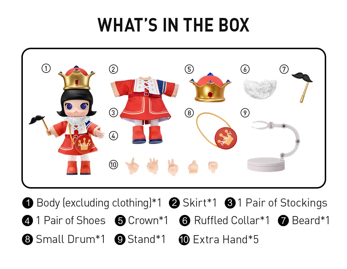  MOLLY Nutcracker Action Figure