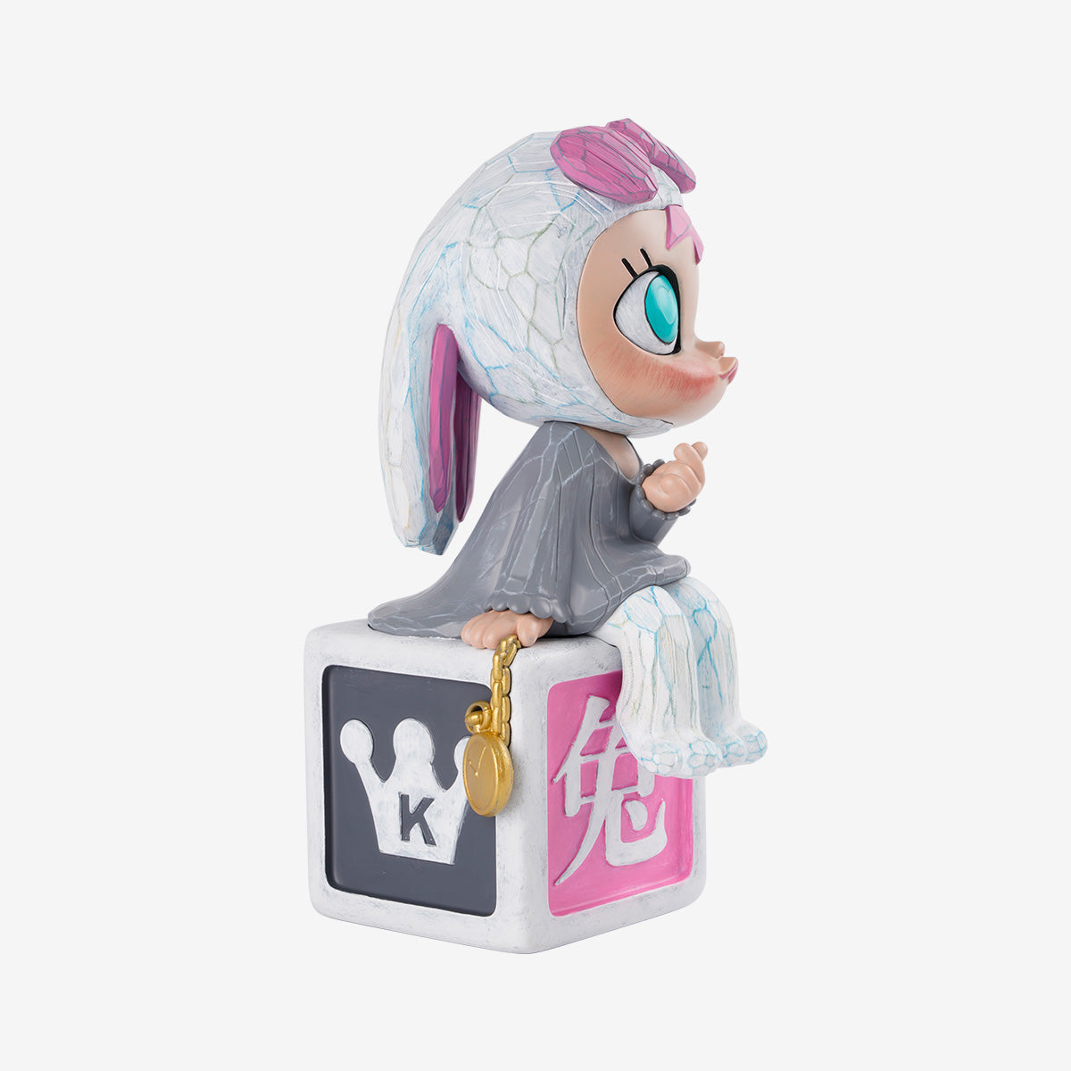  MOLLY 17th Anniversary Statue - Pink Moon Rabbit
