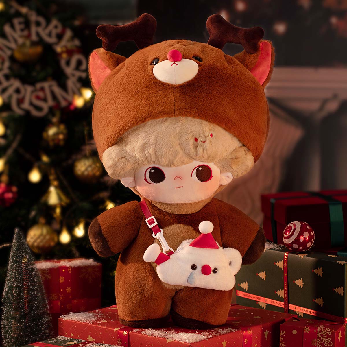  DIMOO Letters From Snowman Series -15.7 Inches Cotton Doll