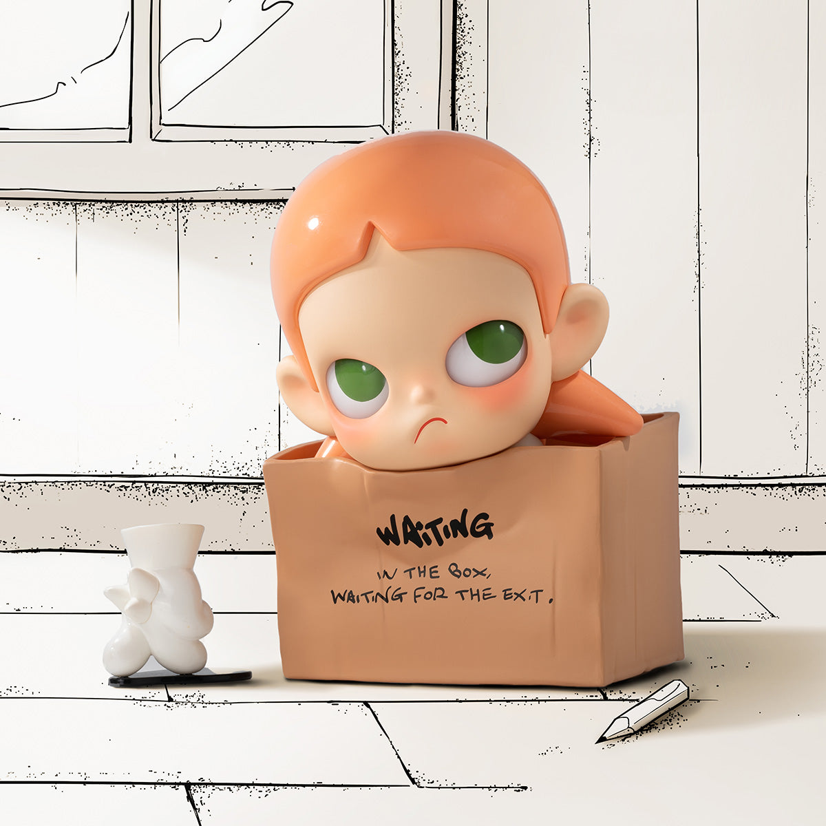  Zsiga Waiting Figurine