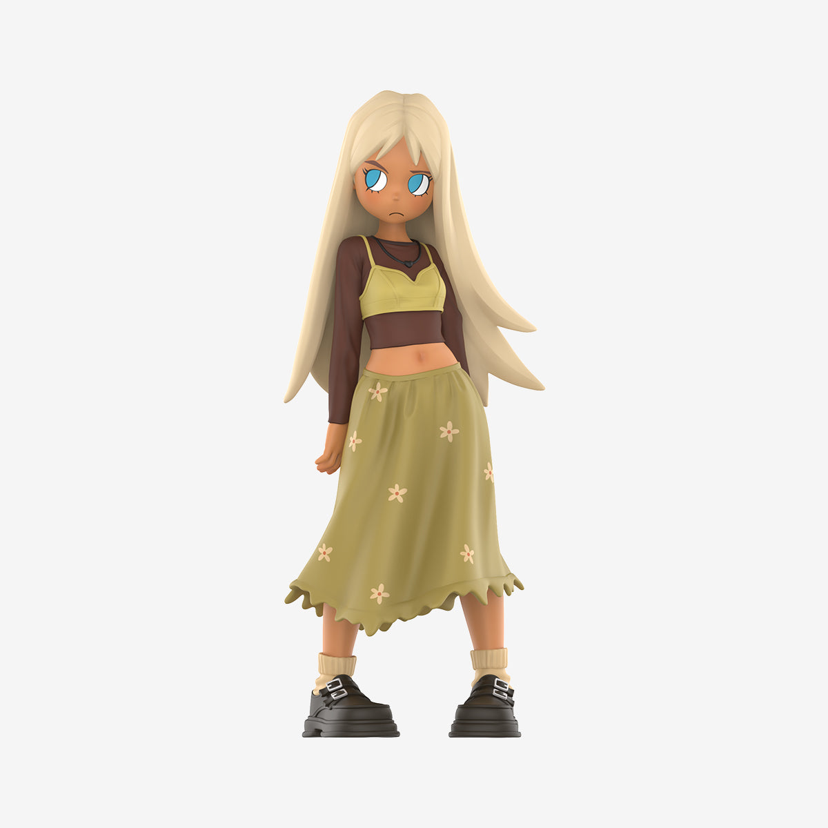  Peach Riot Street Style Figures