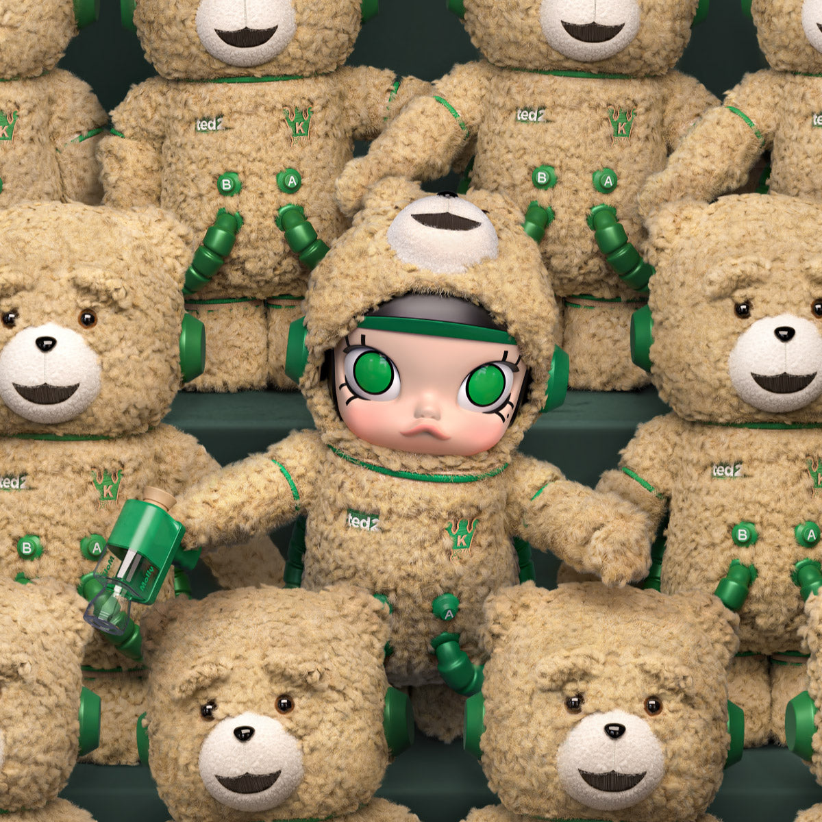  MEGA SPACE MOLLY 400% Ted 2