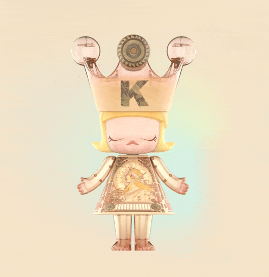  MEGA ROYAL MOLLY 1000% Mucha·Zodiac