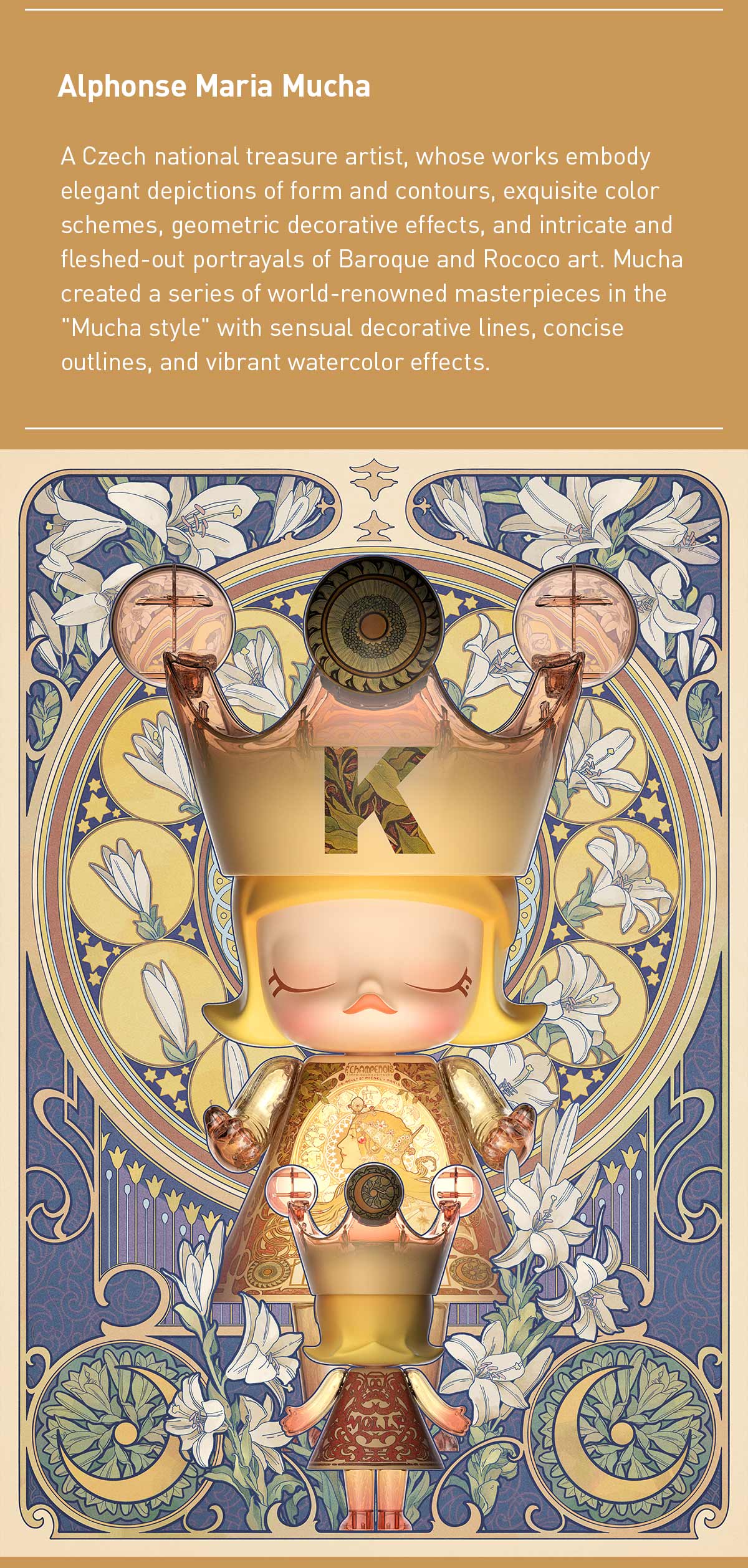  MEGA ROYAL MOLLY 400% Mucha·Zodiac