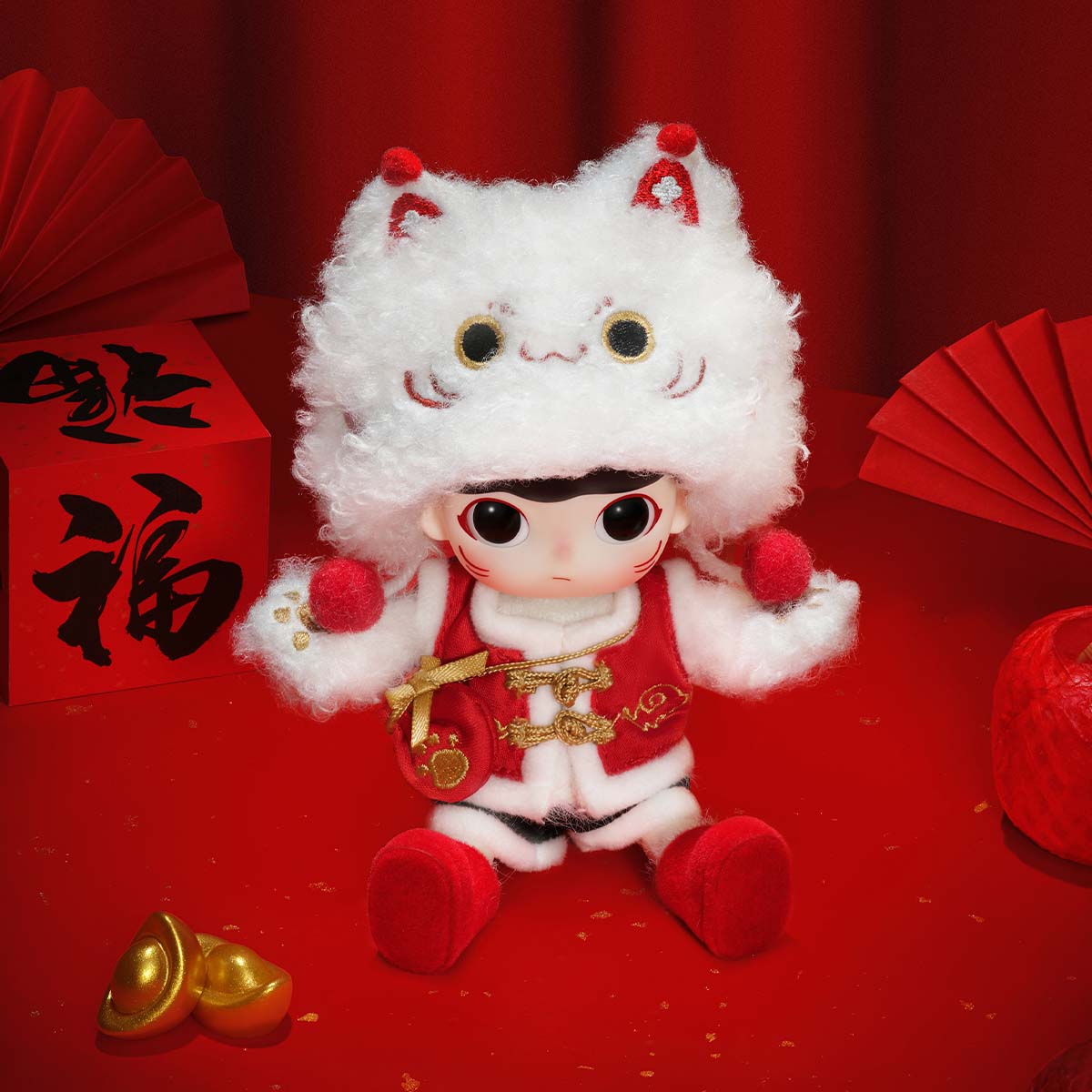  DIMOO Fortune Cat Action Figure