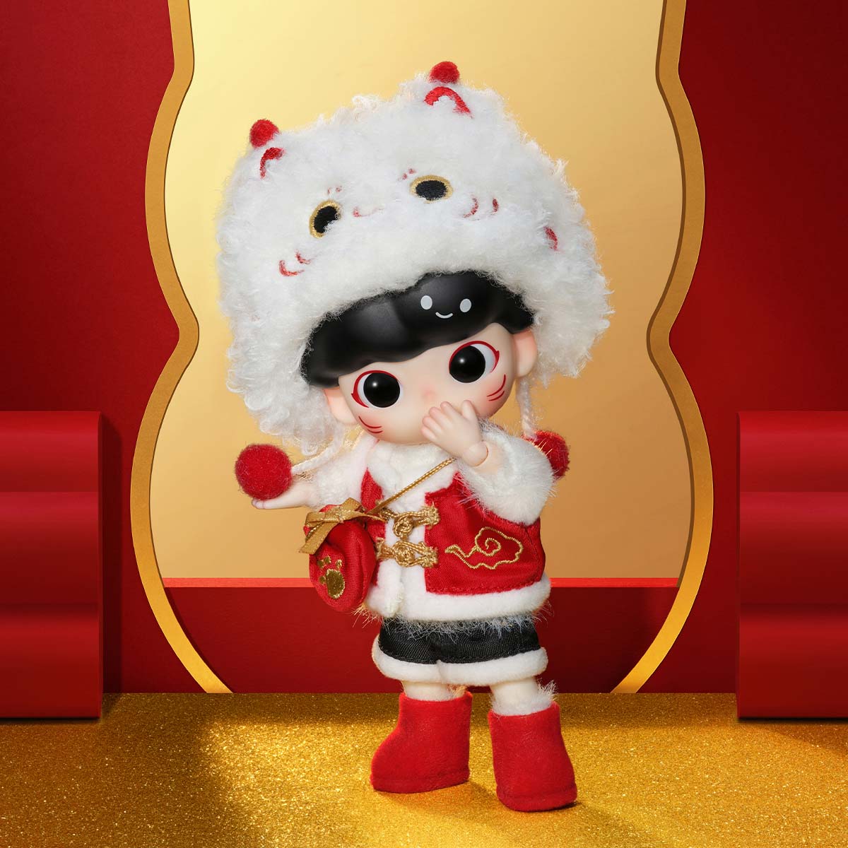  DIMOO Fortune Cat Action Figure