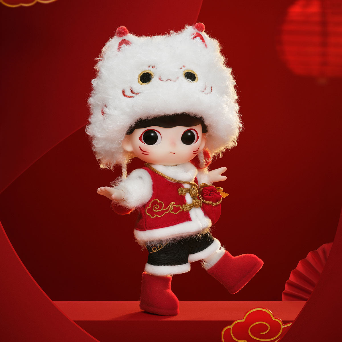 DIMOO Fortune Cat Action Figure