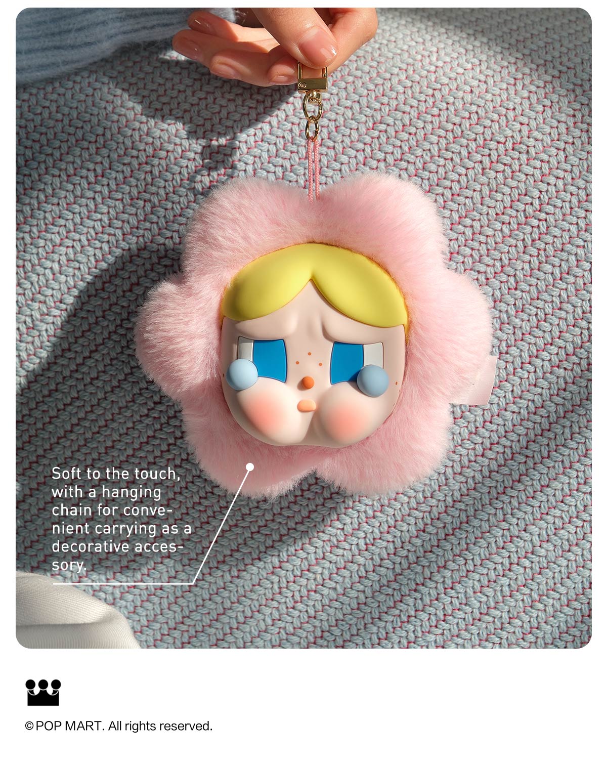  CRYBABY Sad Club Series-Silicone Plush Earphone Bag