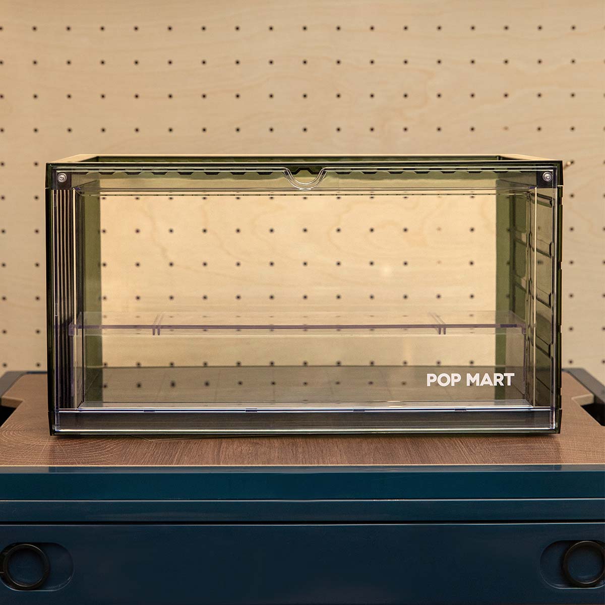  POP MART Assembled Display Container (Transparent Green)