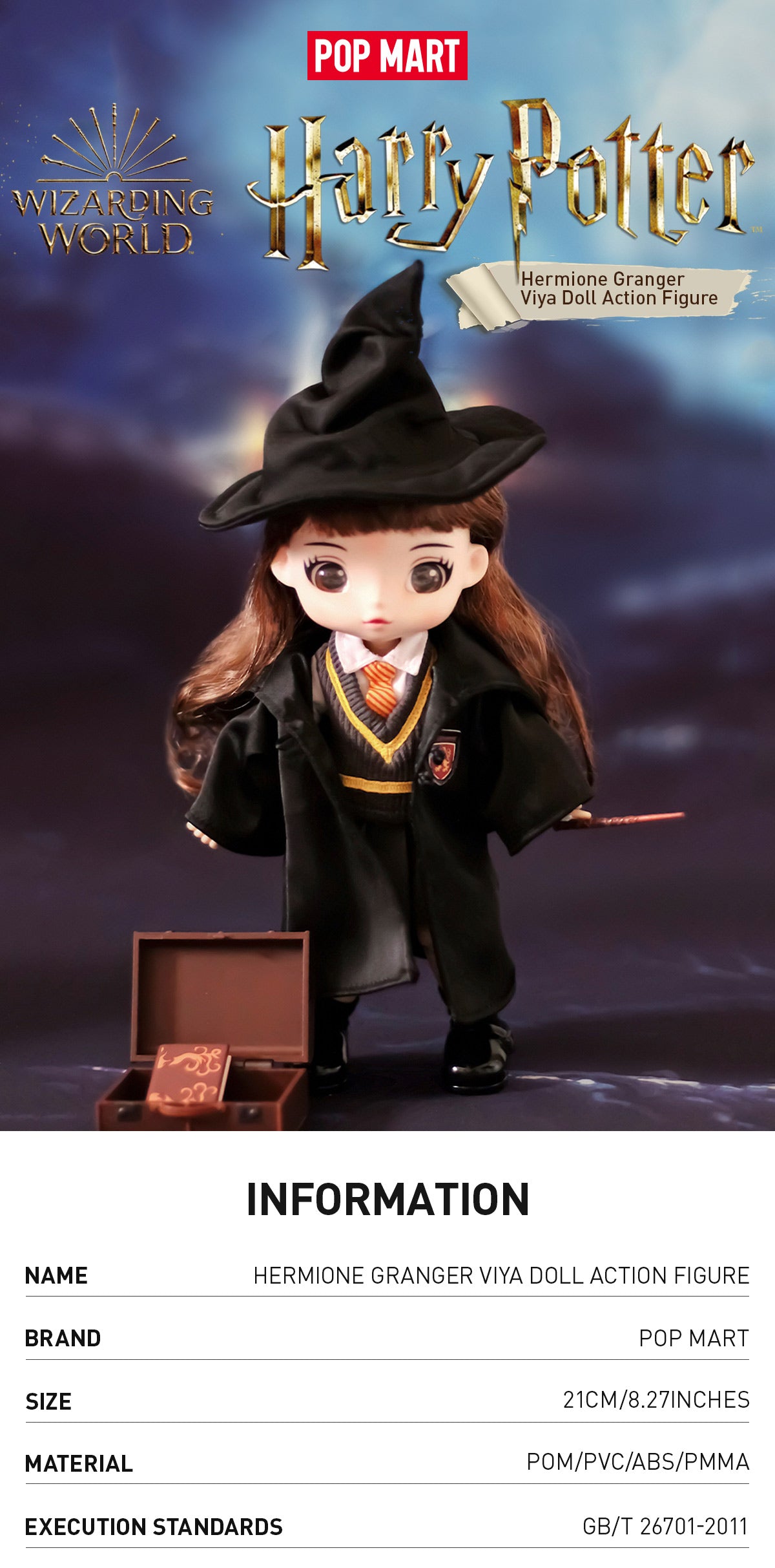  Viya Doll × Hermione Movable Doll
