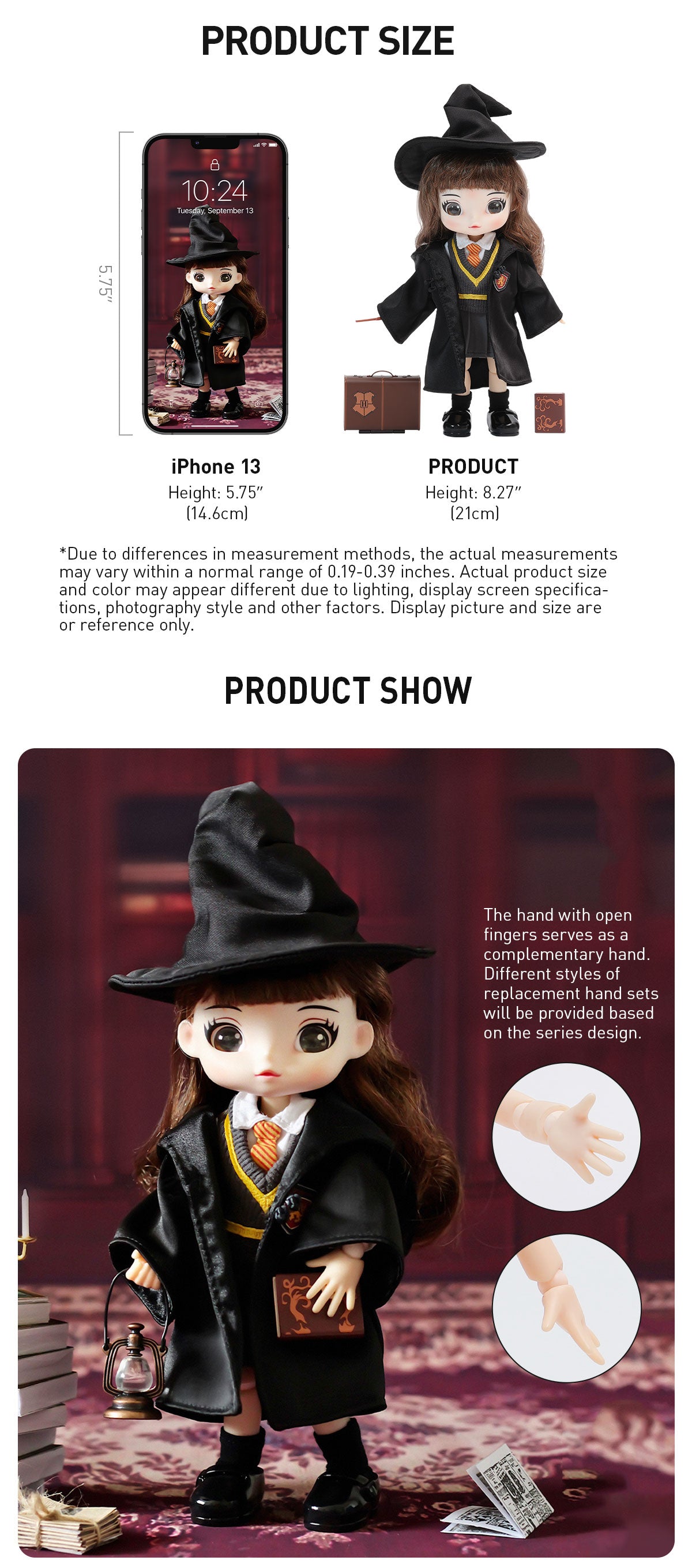  Viya Doll × Hermione Movable Doll