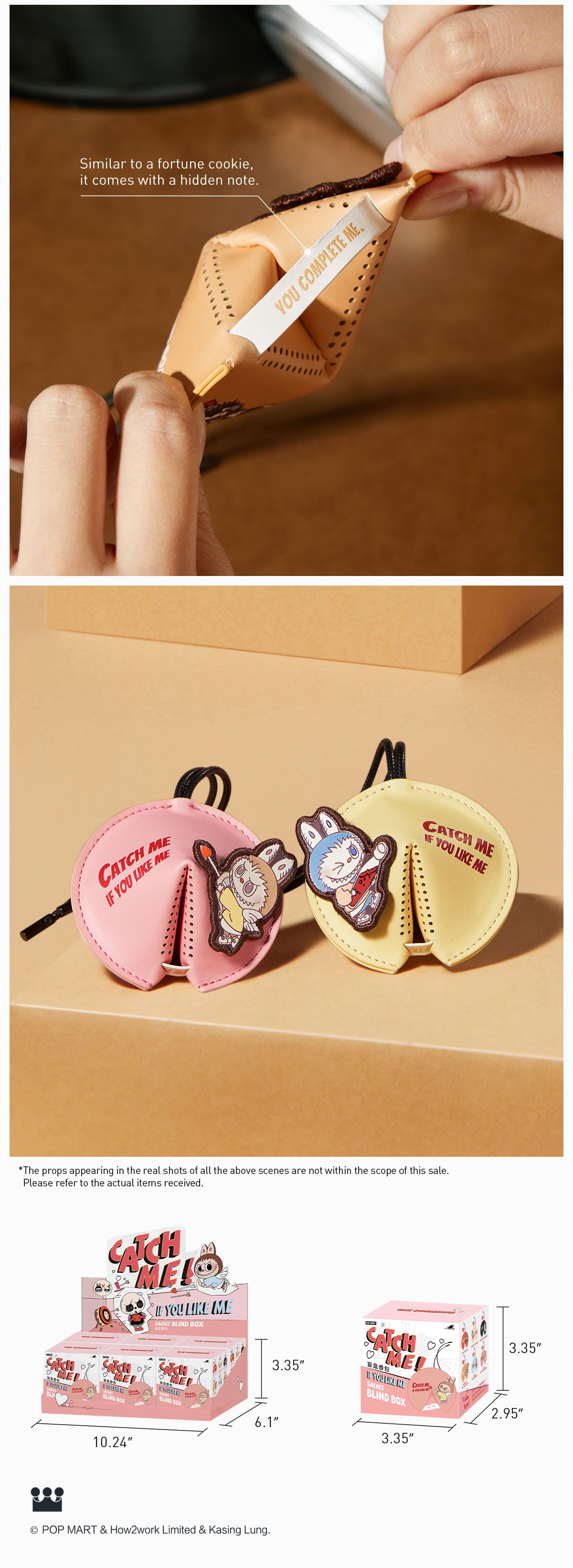  THE MONSTERS Catch Me If You Like Me Series-Sachet Blind Box