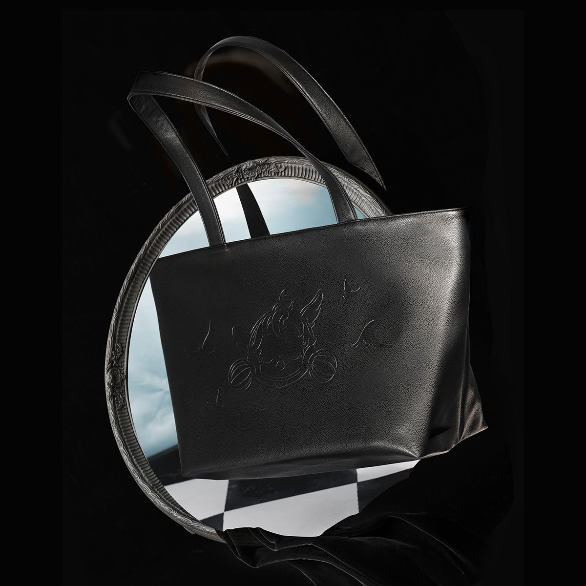  SKULLPANDA Image Of Reality Series-PU Bag