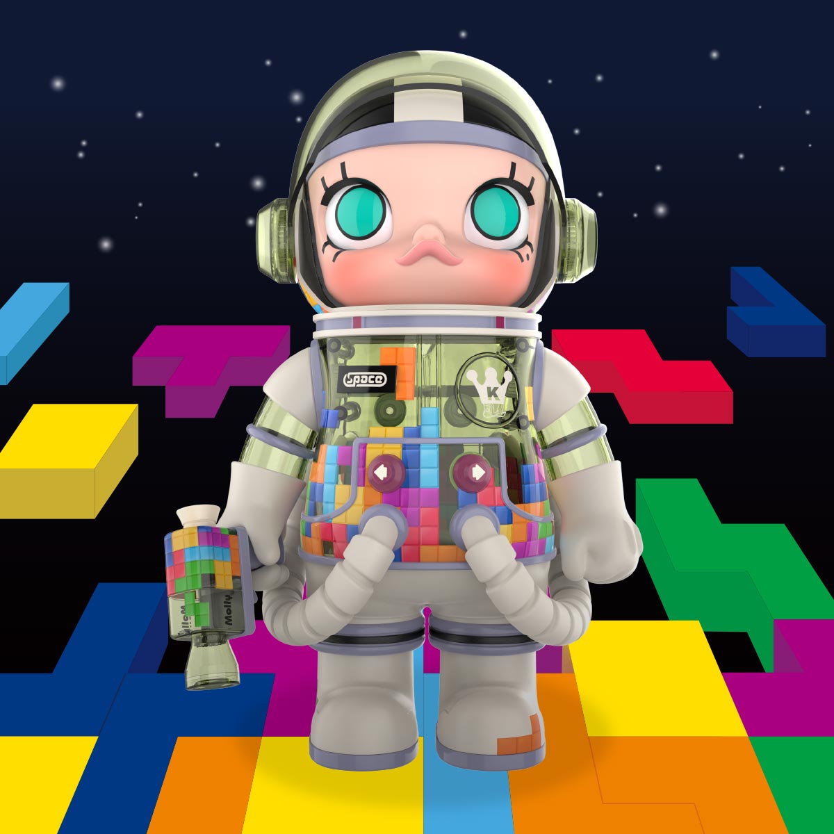  MEGA SPACE MOLLY 400% TETRIS