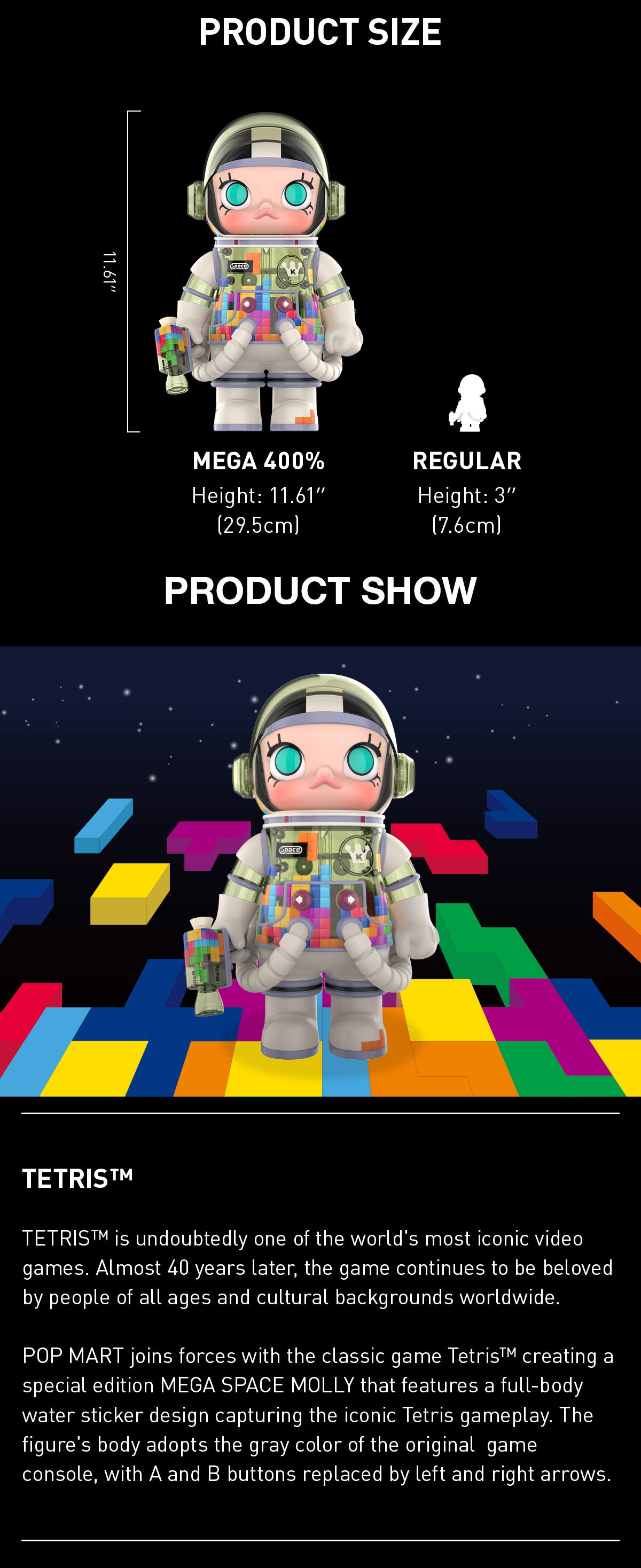  MEGA SPACE MOLLY 400% TETRIS