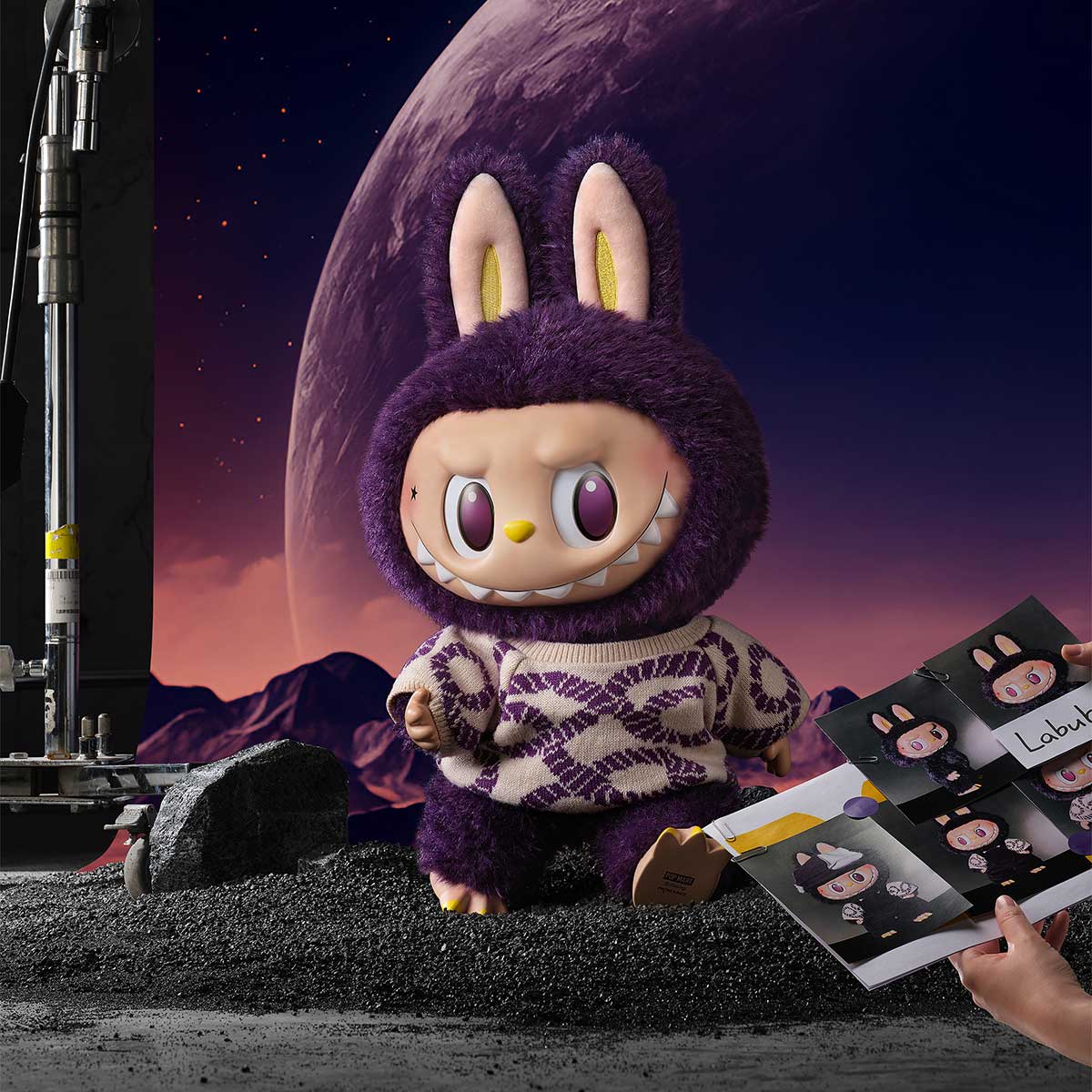  LABUBU × PRONOUNCE-BE FANCY NOW Vinyl Plush Doll