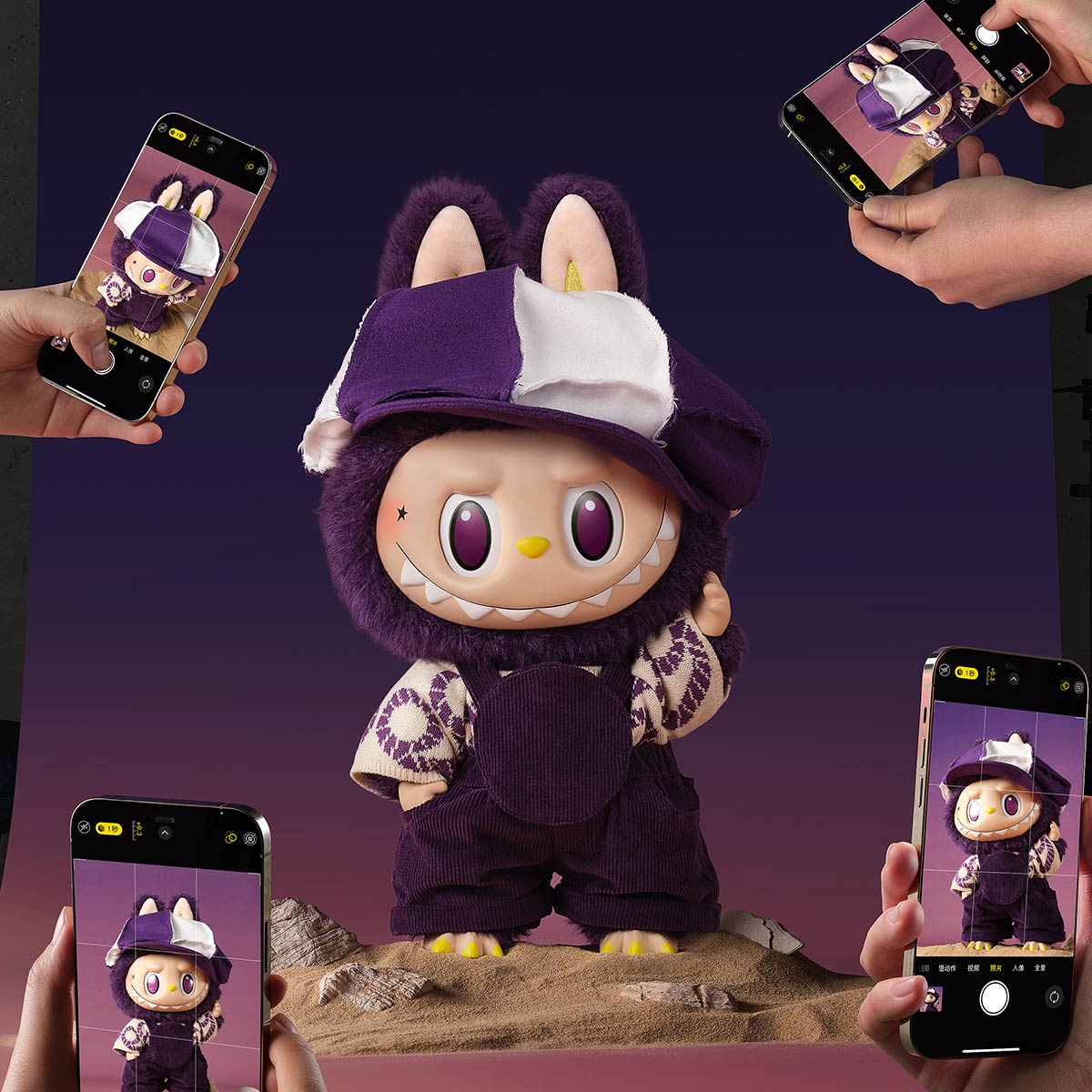  LABUBU × PRONOUNCE-BE FANCY NOW Vinyl Plush Doll