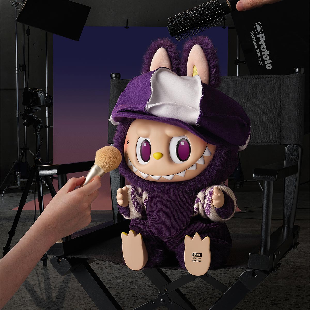  LABUBU × PRONOUNCE-BE FANCY NOW Vinyl Plush Doll