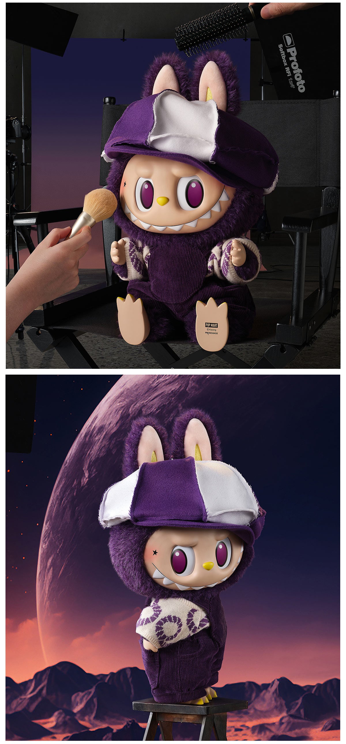  LABUBU × PRONOUNCE-BE FANCY NOW Vinyl Plush Doll