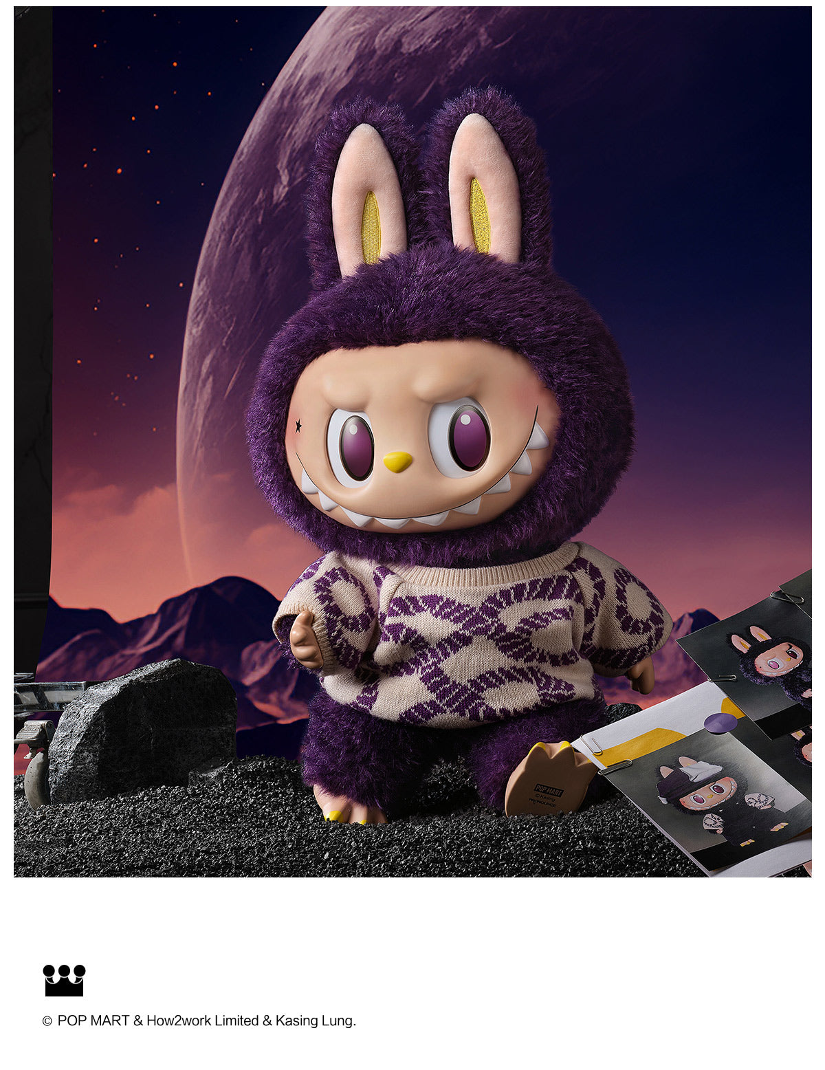  LABUBU × PRONOUNCE-BE FANCY NOW Vinyl Plush Doll