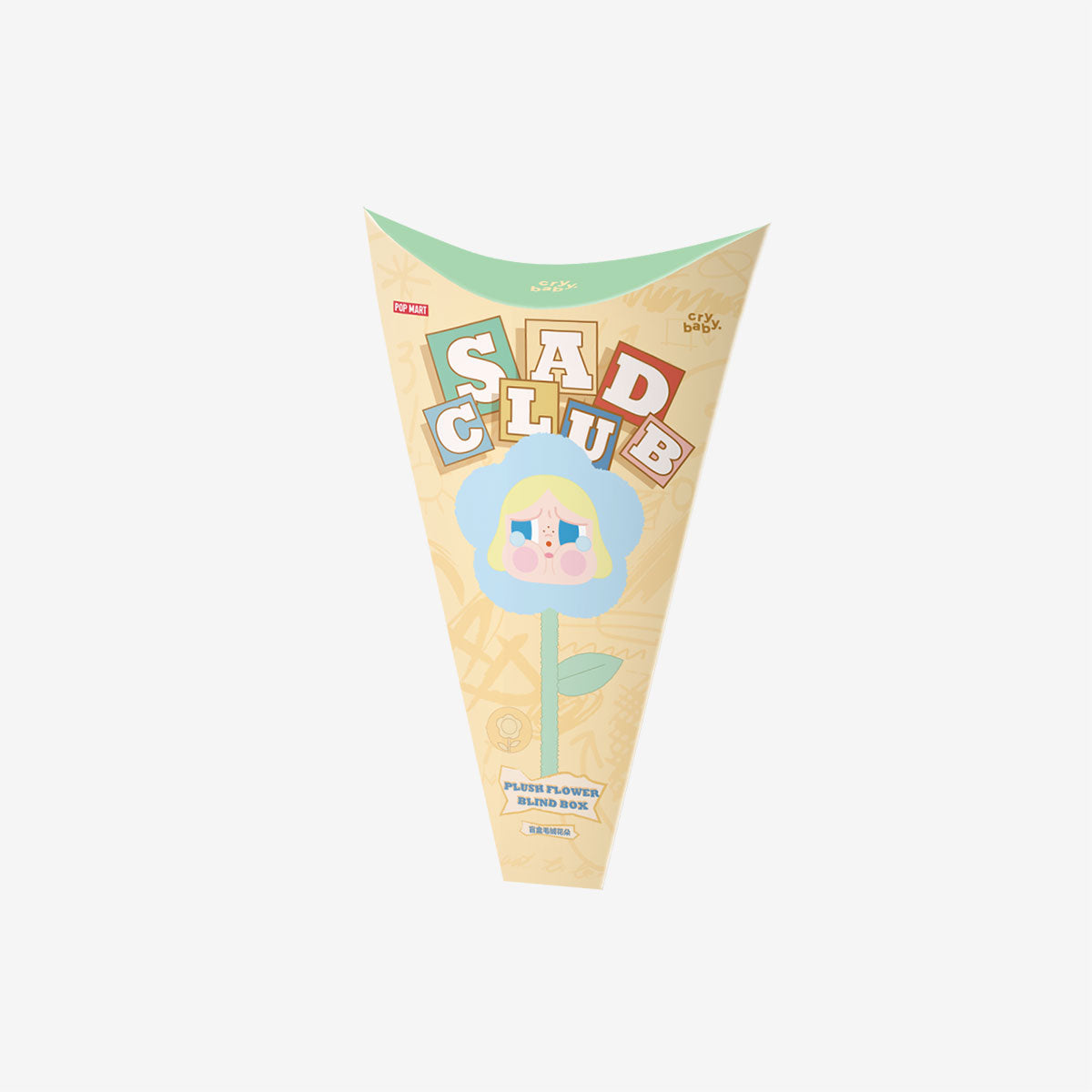  CRYBABY Sad Club Series - Plush Flower Blind Box