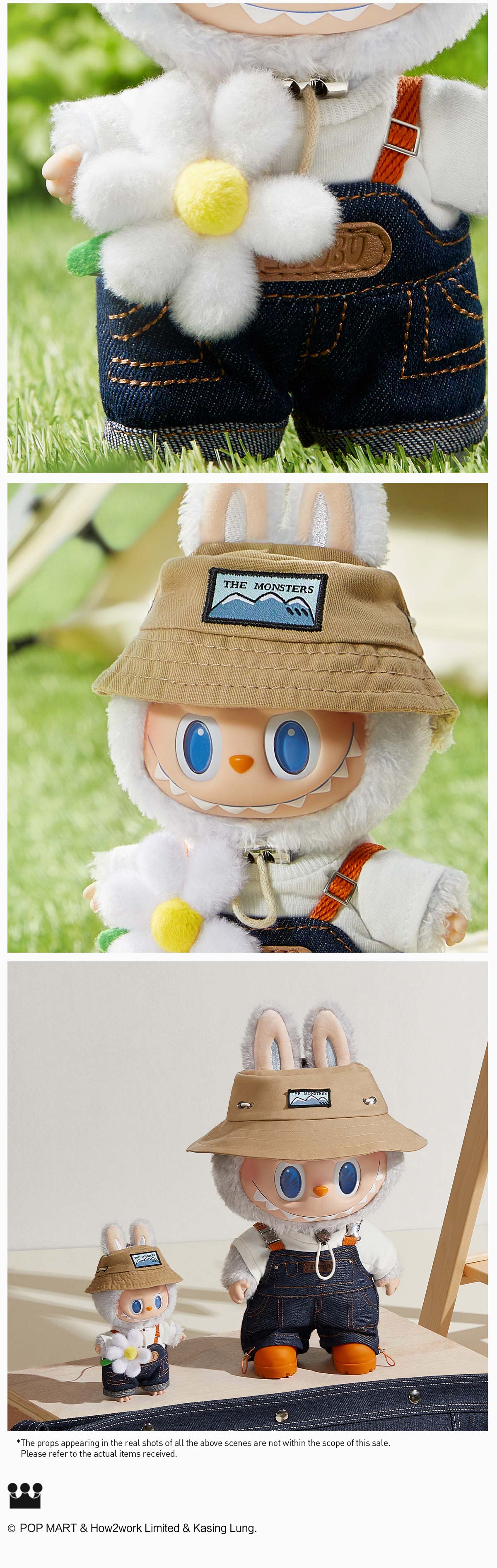  THE MONSTERS FALL IN WILD SERIES-Vinyl Plush Doll Pendant