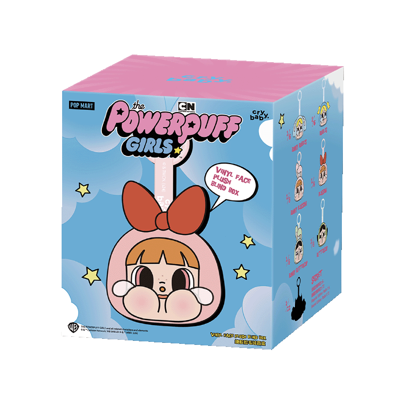  CRYBABY × Powerpuff Girls Series-Vinyl Face Plush Blind Box