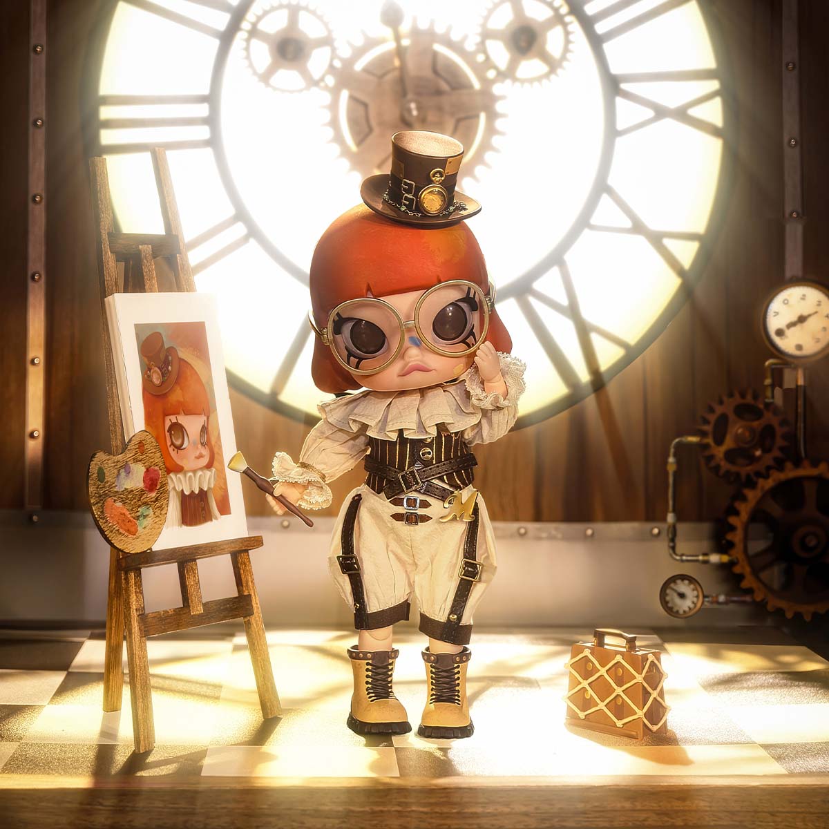  MOLLY Victorian Painter 1/8 Action Figure