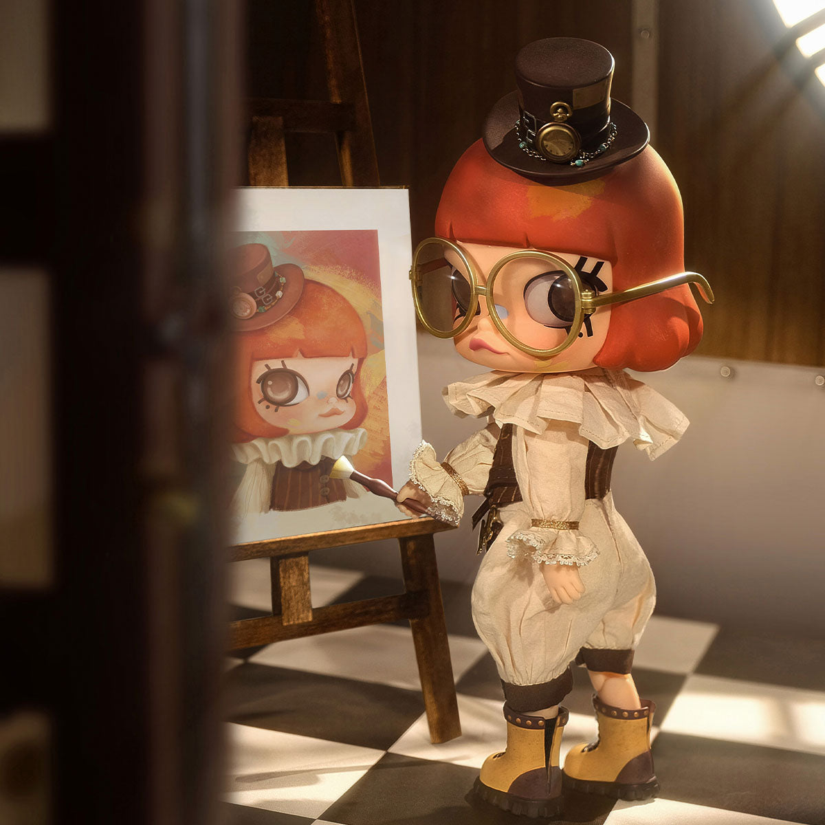  MOLLY Victorian Painter 1/8 Action Figure