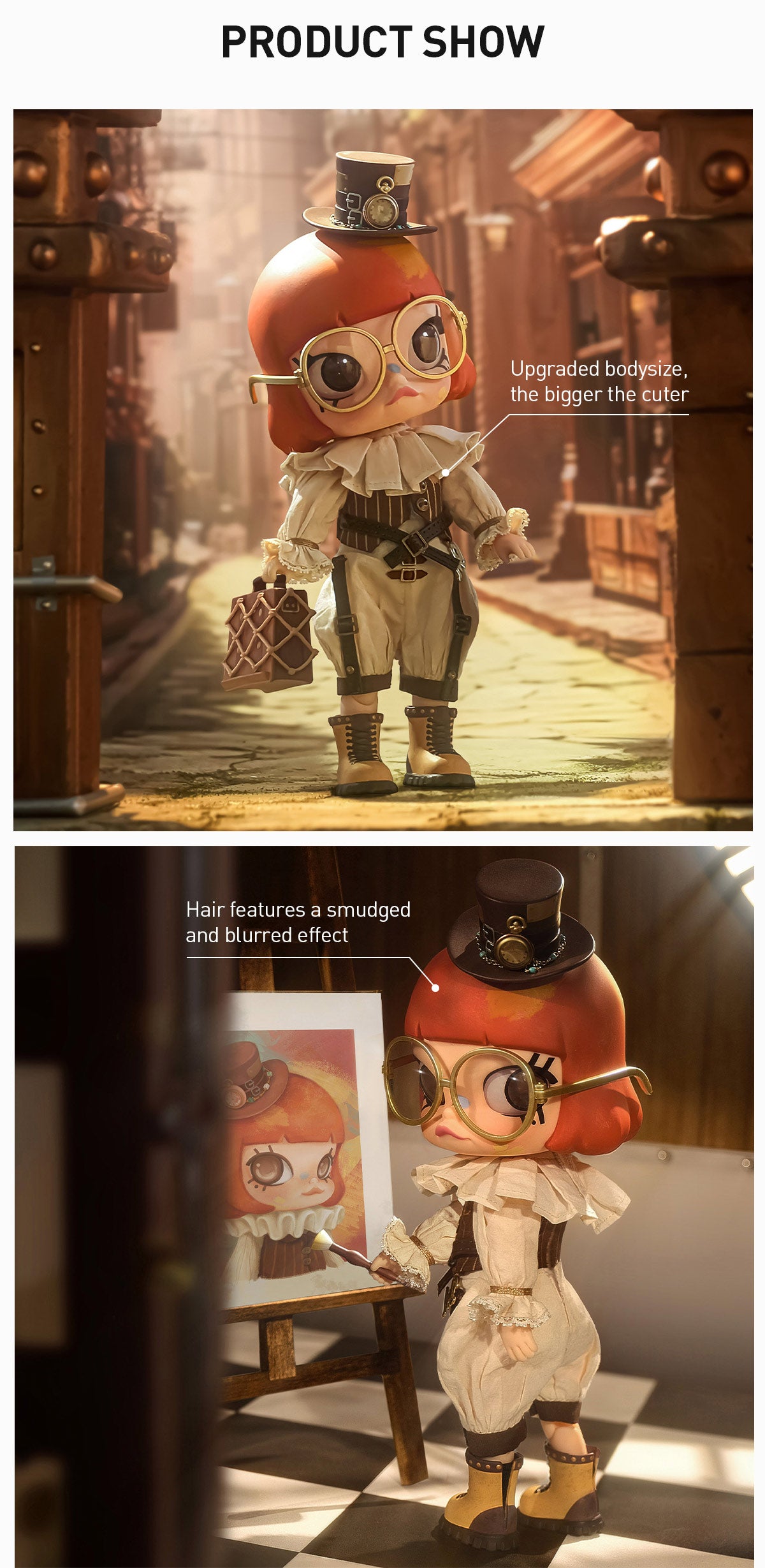  MOLLY Victorian Painter 1/8 Action Figure