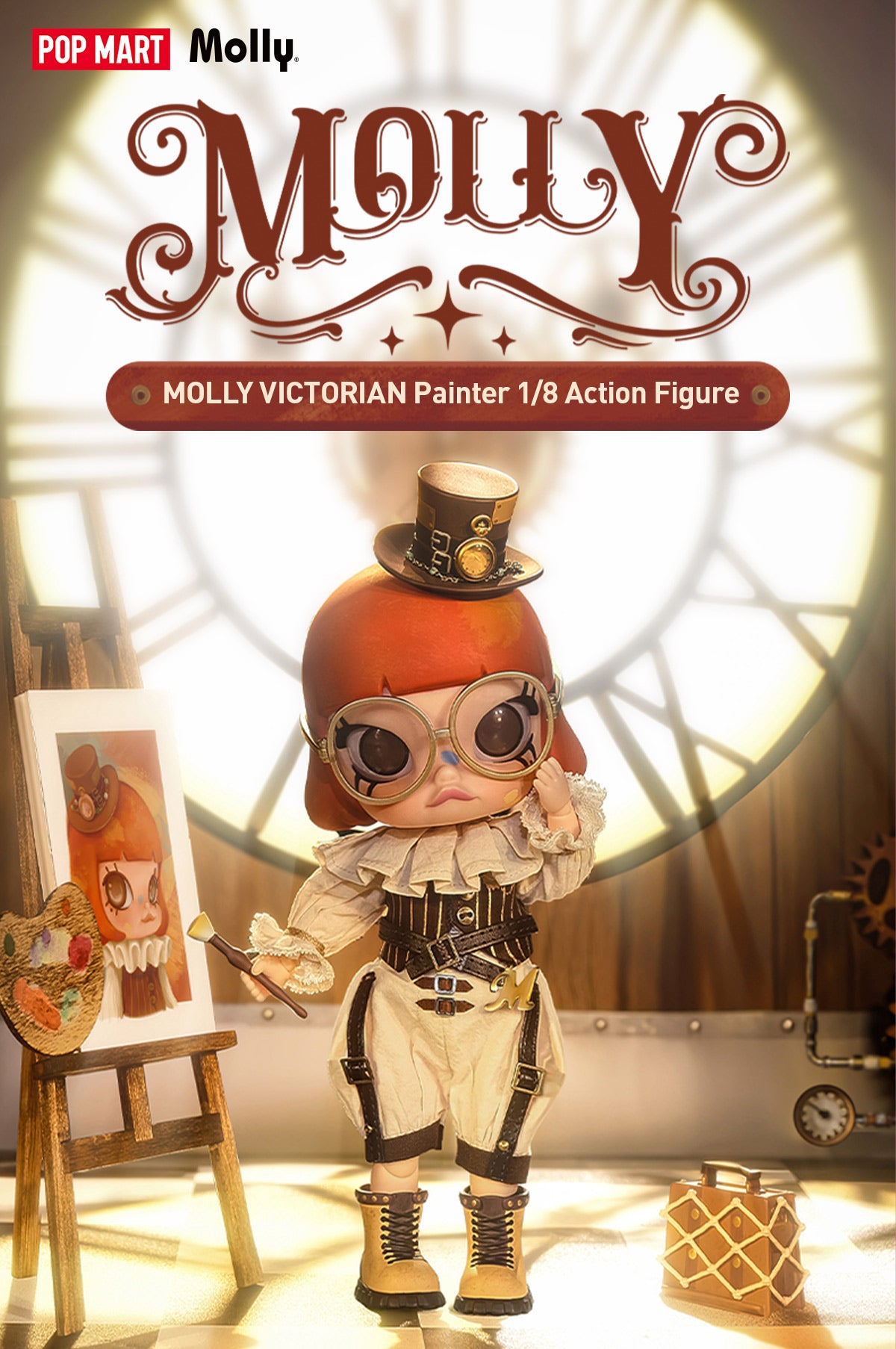  MOLLY Victorian Painter 1/8 Action Figure