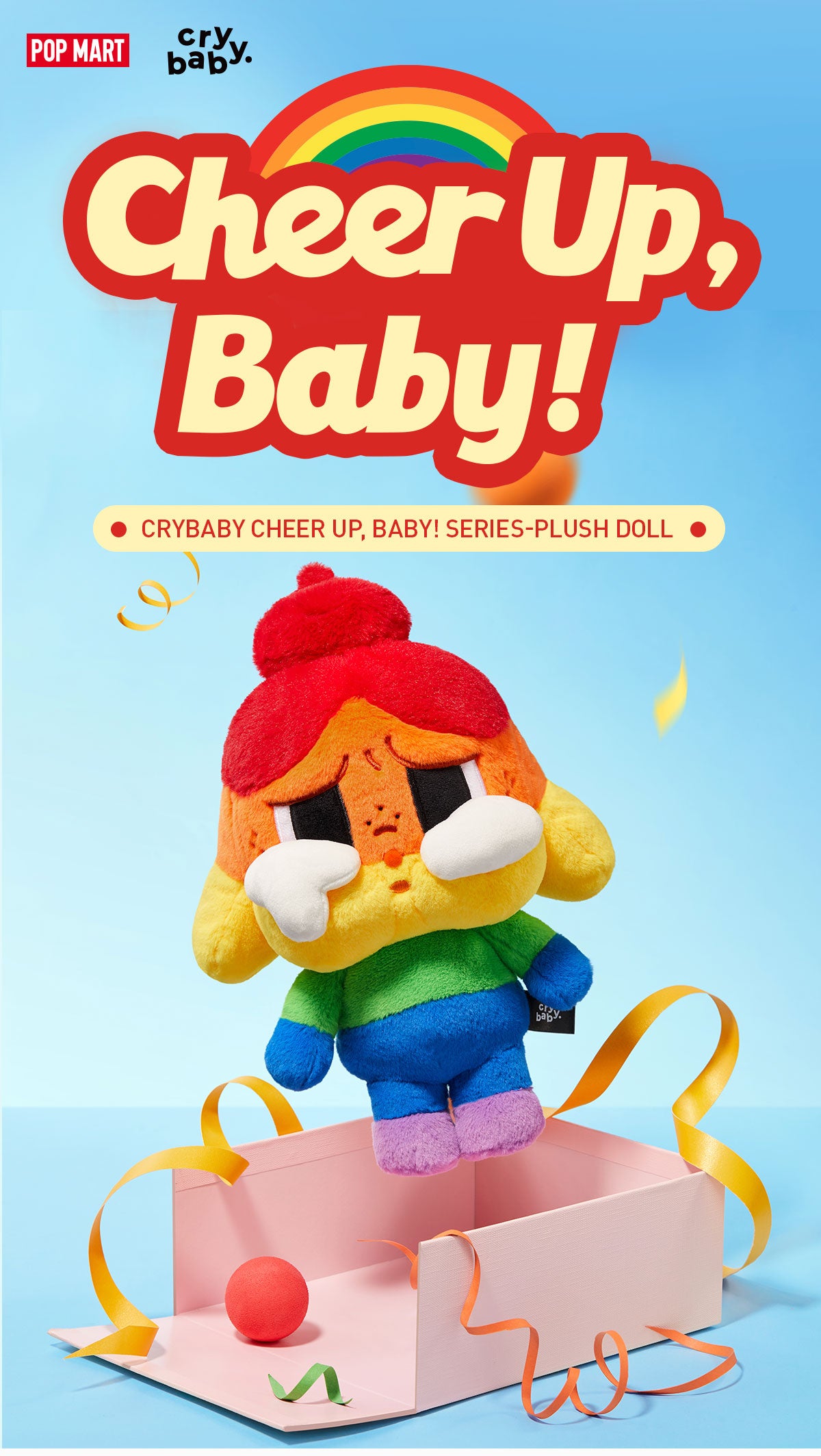  CRYBABY CHEER UP, BABY! SERIES-Plush Doll