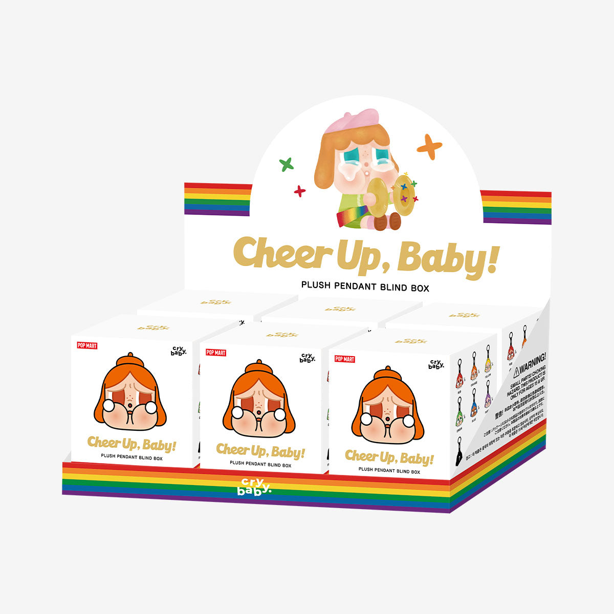  CRYBABY CHEER UP, BABY! SERIES-Plush Pendant Blind Box