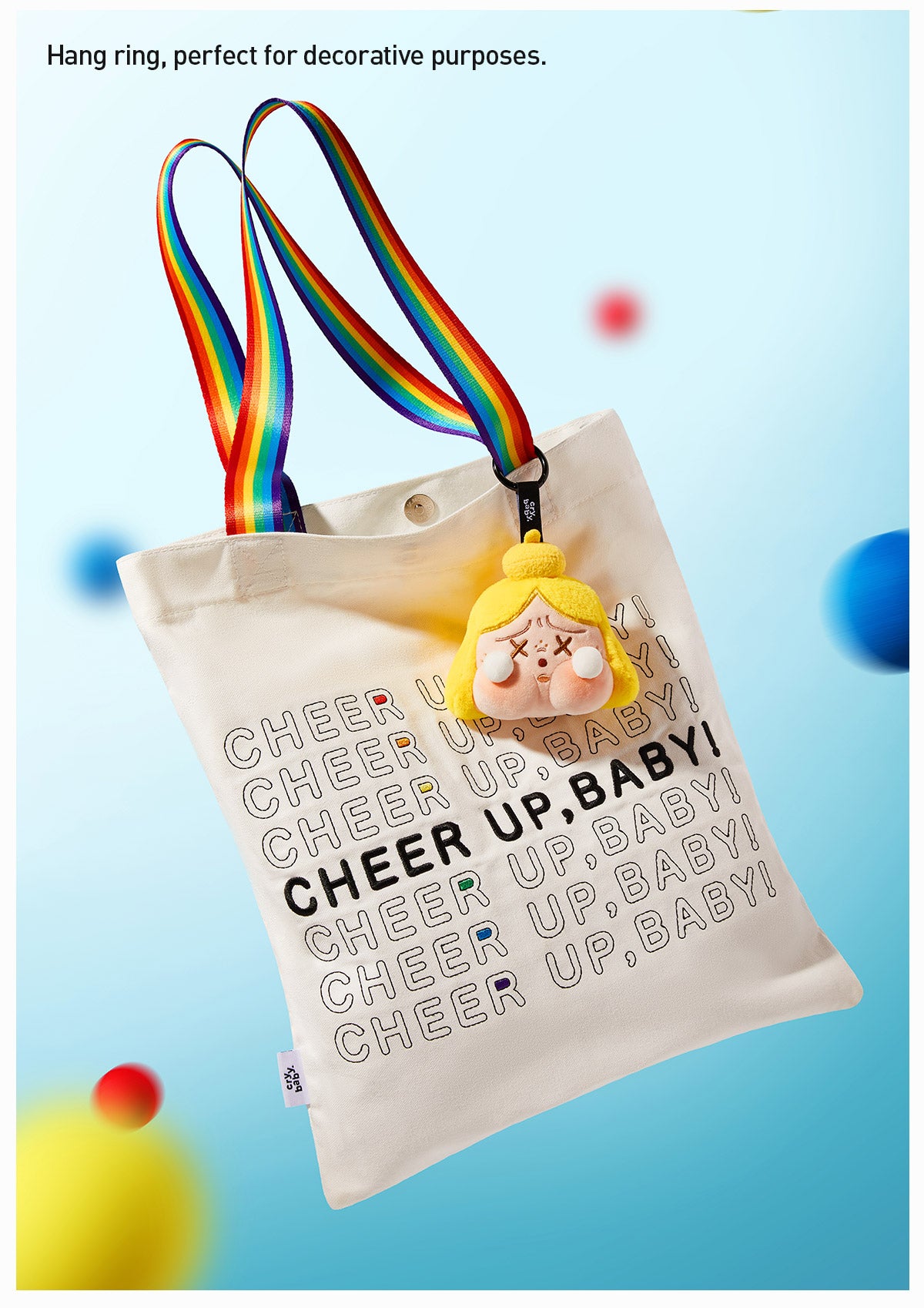  CRYBABY CHEER UP, BABY! SERIES-Plush Pendant Blind Box